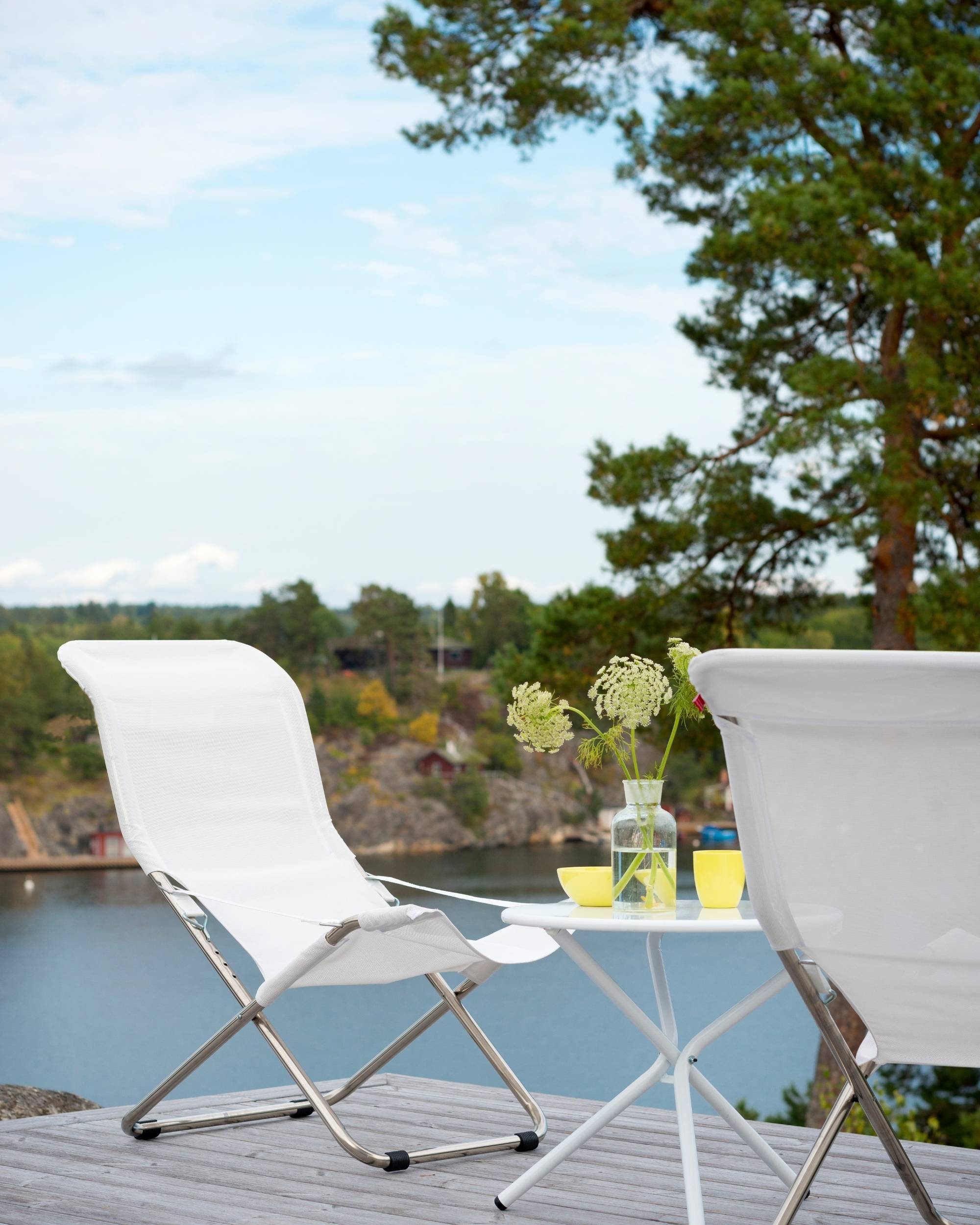 Solstol Fiesta Texfil fra FIAM