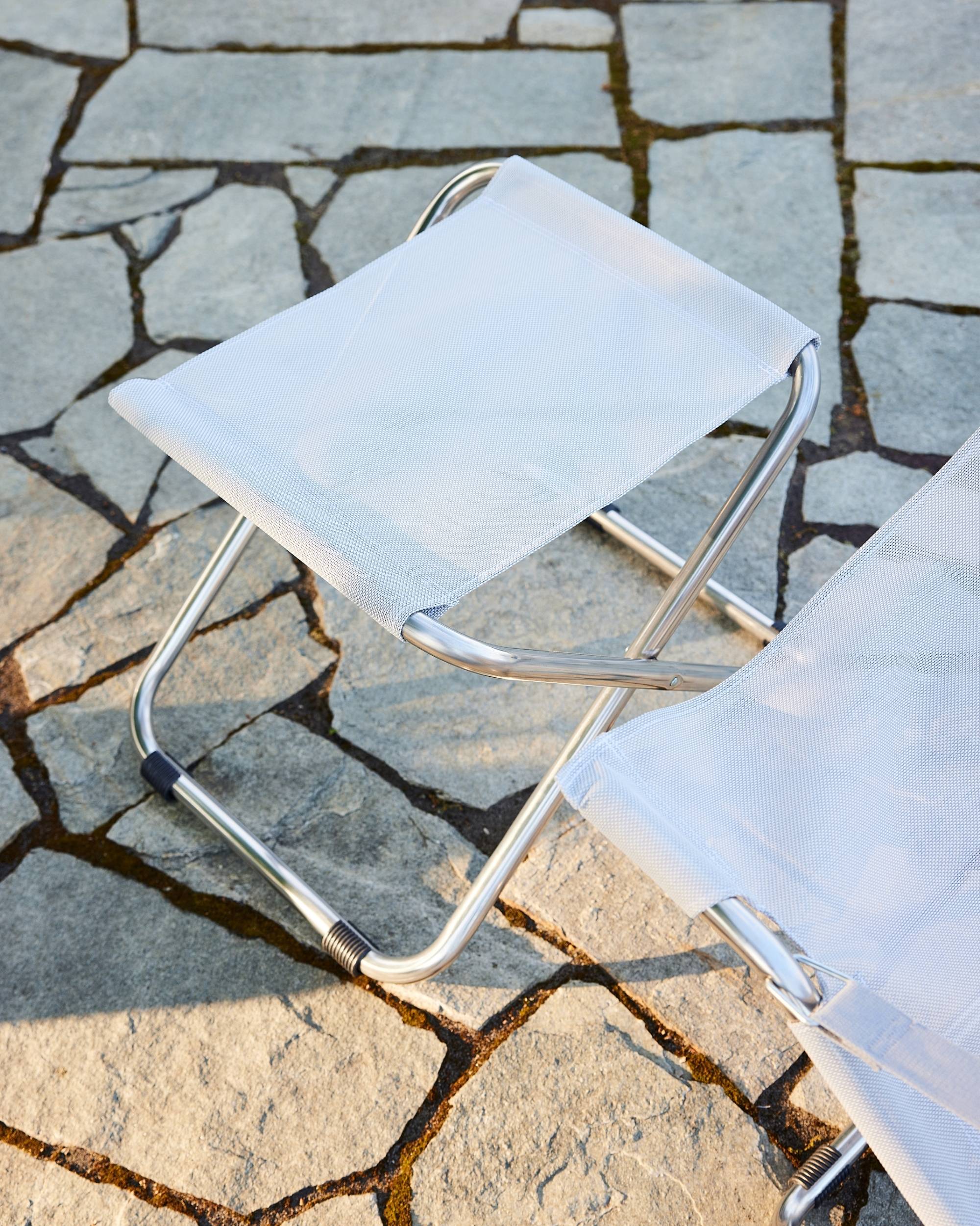 Fotskammel Chico Texfil til Solstol Fiesta Texfil fra FIAM