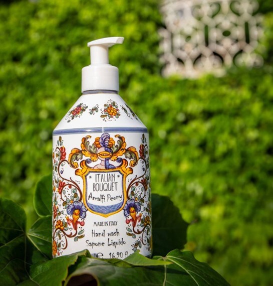 Amalfi peony flytende sÄpe fra rudy profumeri