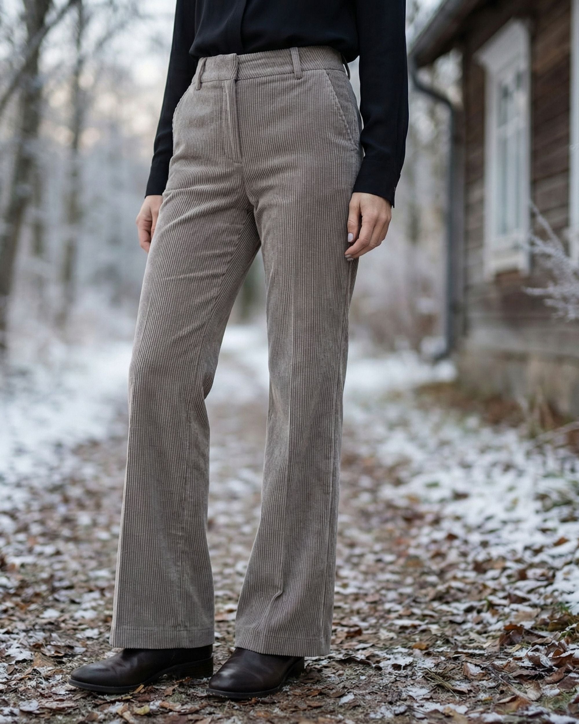 Amelie Eco Nocciolatte Cord fra Cambio