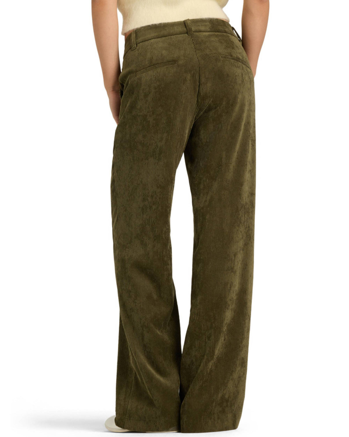 Amelie cordbukse Olive Mission fra Cambio