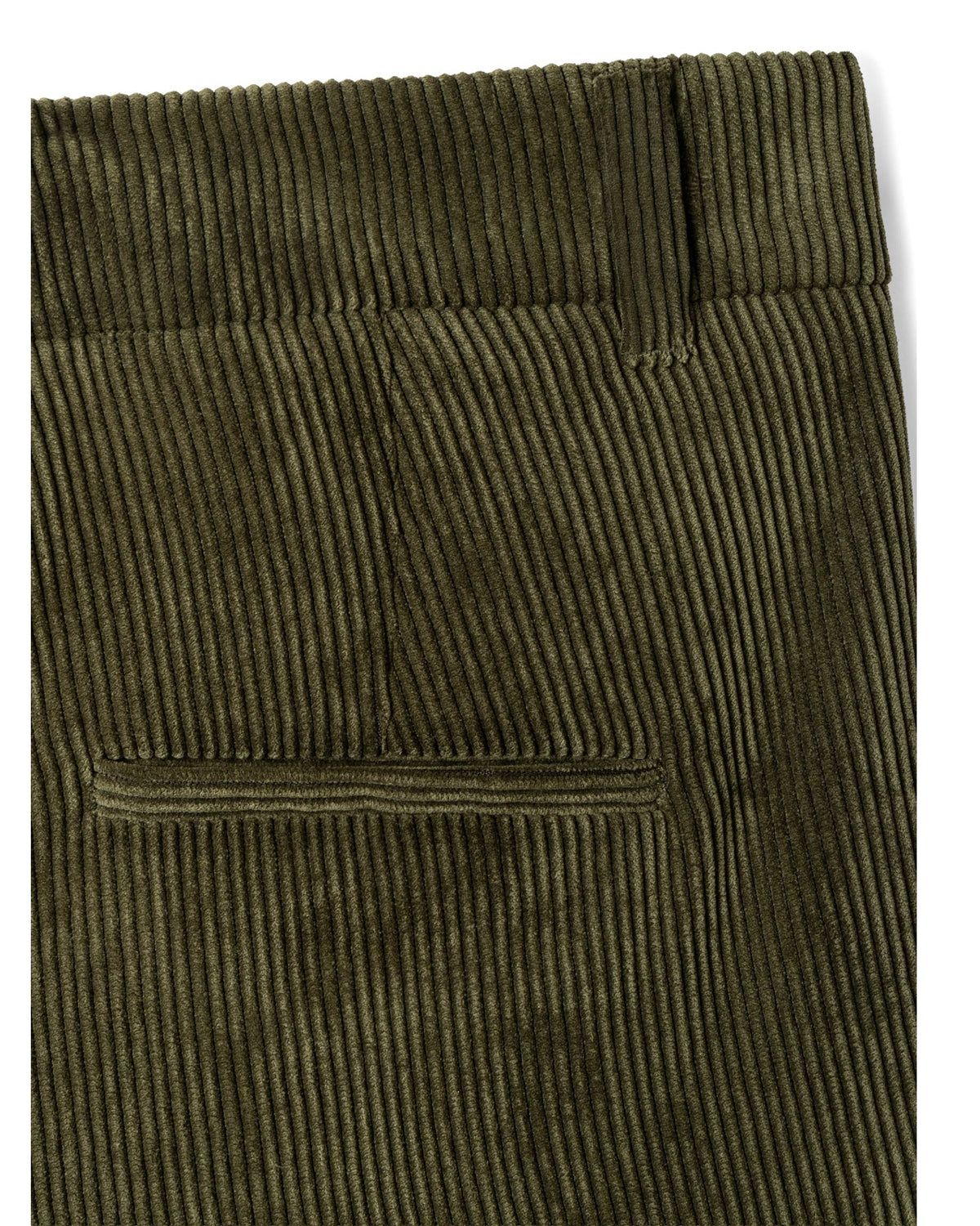 Amelie cordbukse Olive Mission fra Cambio