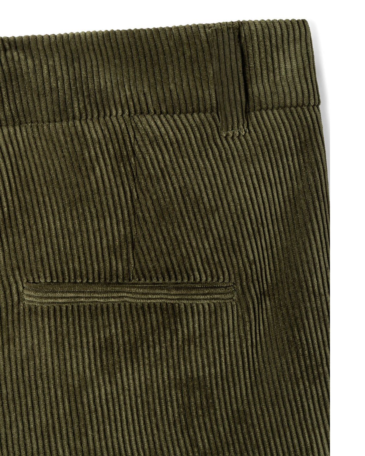 Amelie cordbukse Olive Mission fra Cambio