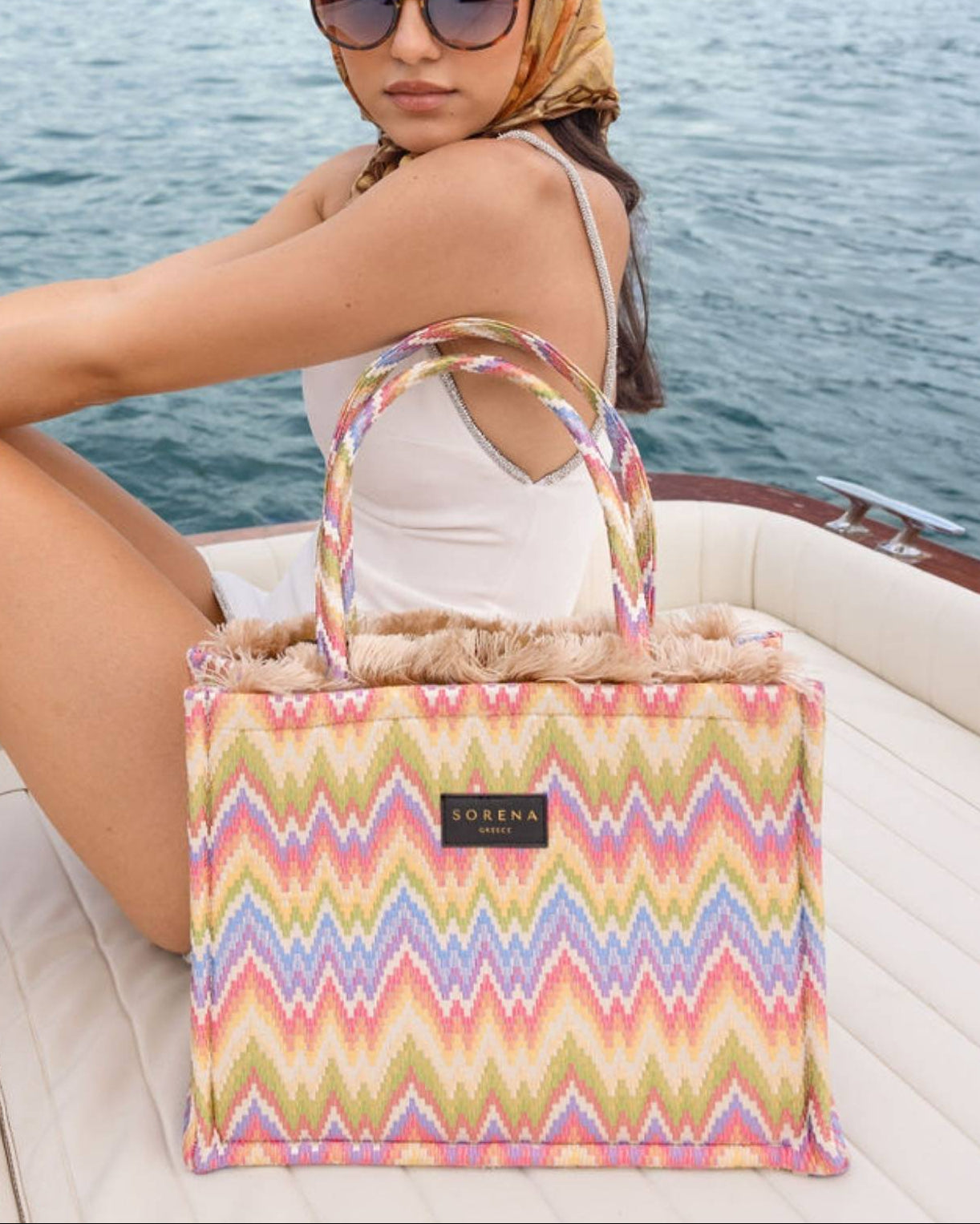 Cecilia Medium Tote Bag fra Sorena