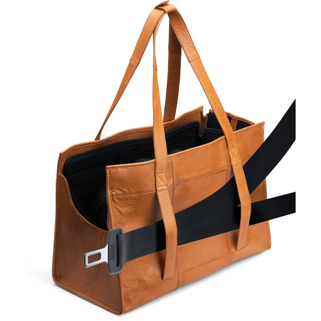 Veske til hund eller katt som kan festes til bilbelte fra Muud Pet-Collection