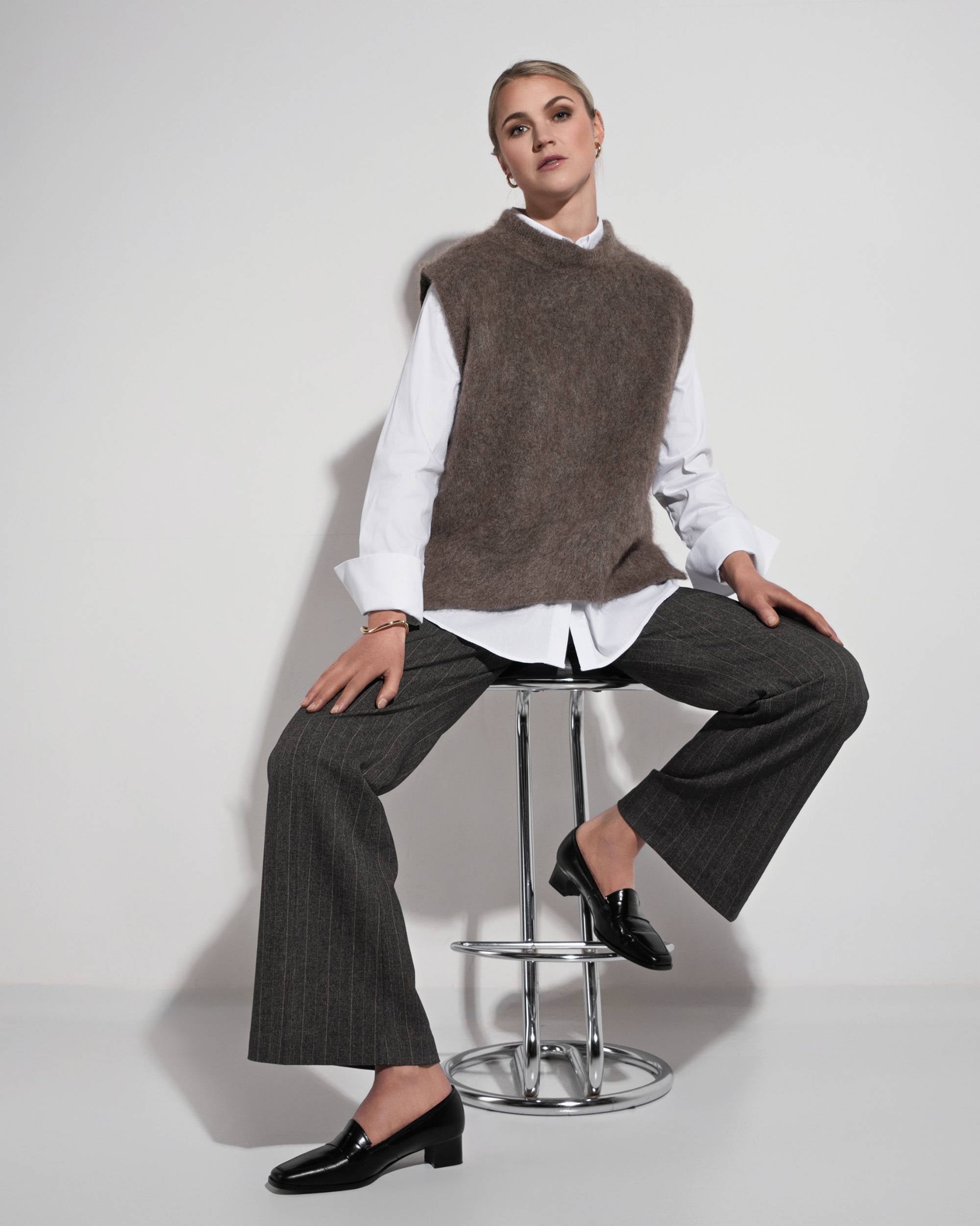 Cole strikkevest fra Close to My Heart