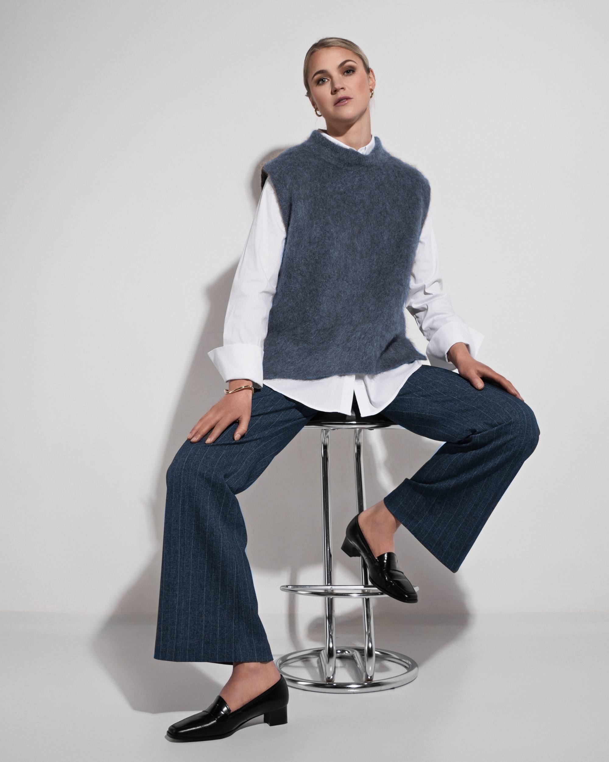 Cole strikkevest fra Close to My Heart