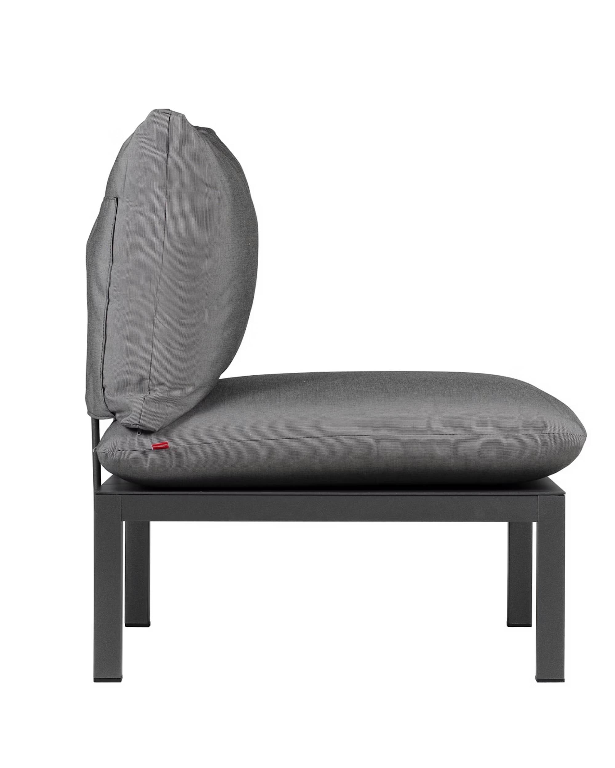 DOMINO 487 Metalldel for Armlene / Ryggstøtte fra FIAM