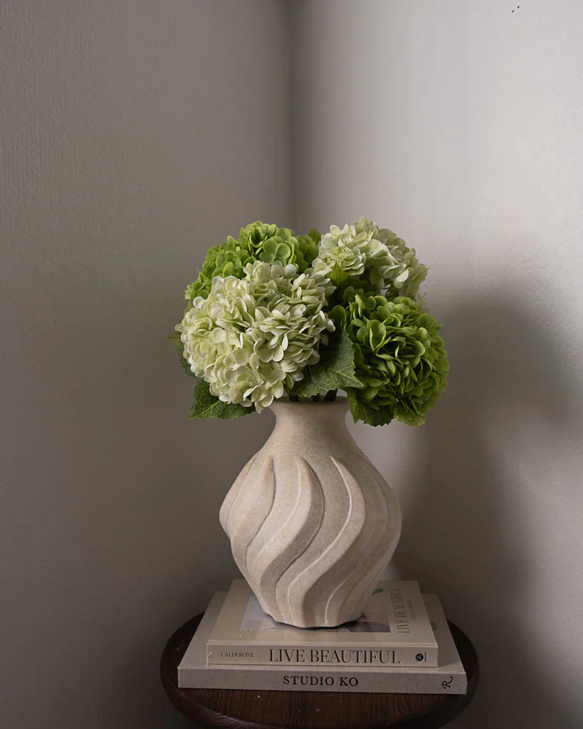 Hortensia Bukett Grønn fra Amarante (5 stk)