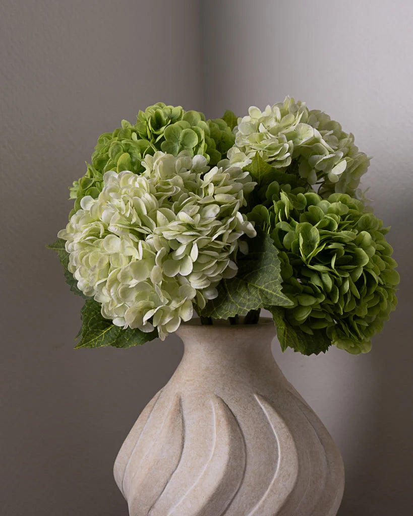 Hortensia Bukett Grønn fra Amarante (5 stk)