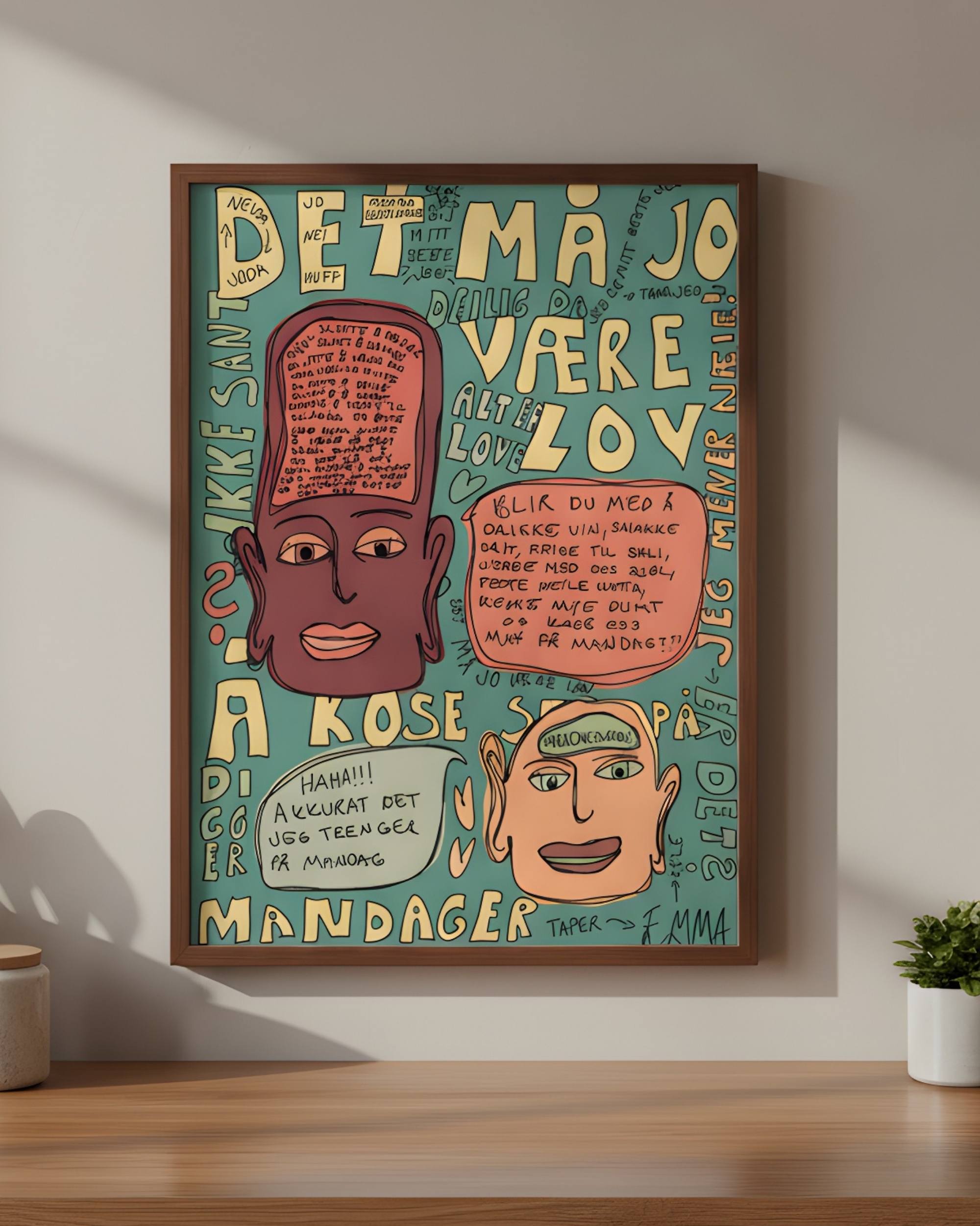 Det må være lov å kose seg på mandager