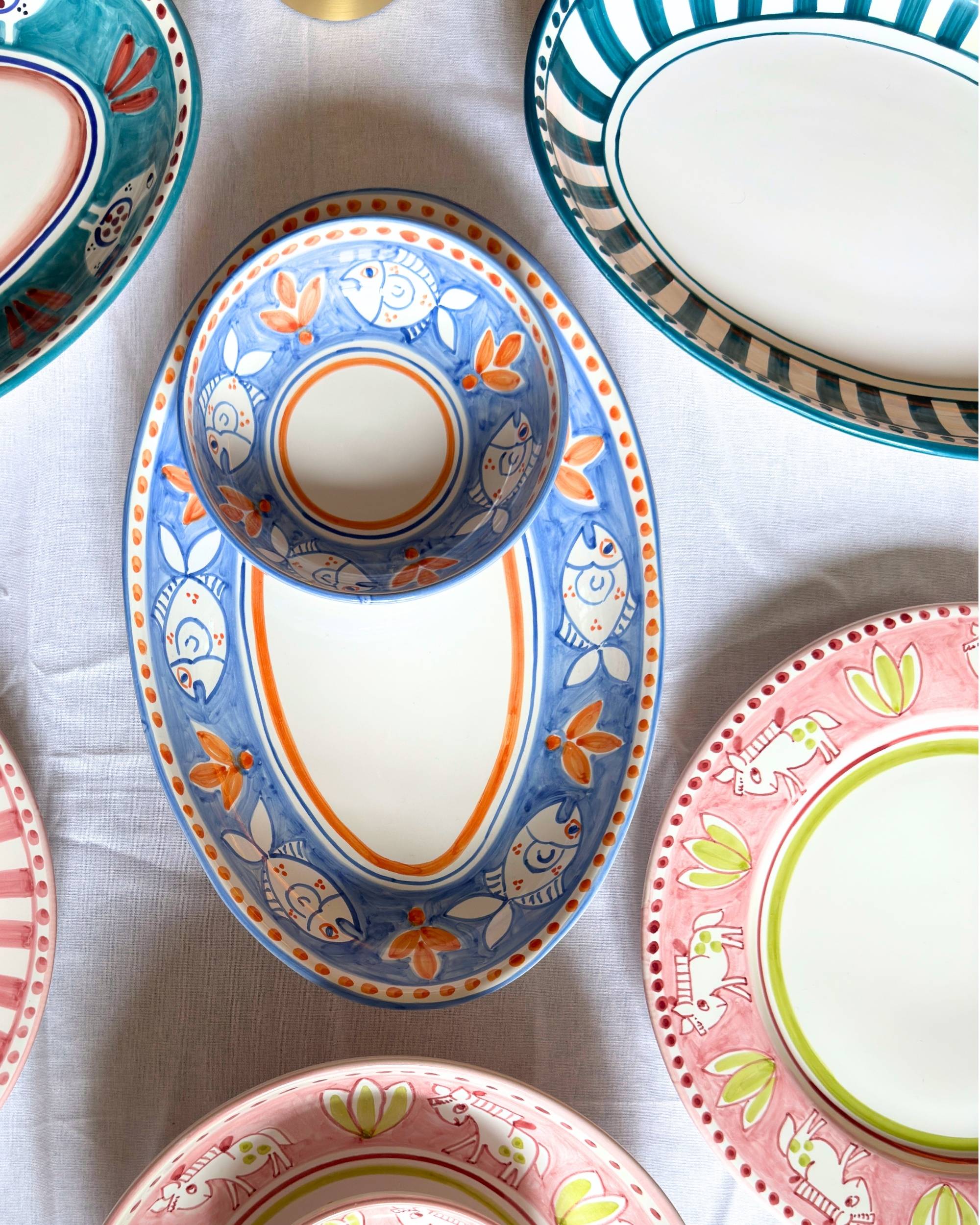 Amalfi Medium Bolle 18cm