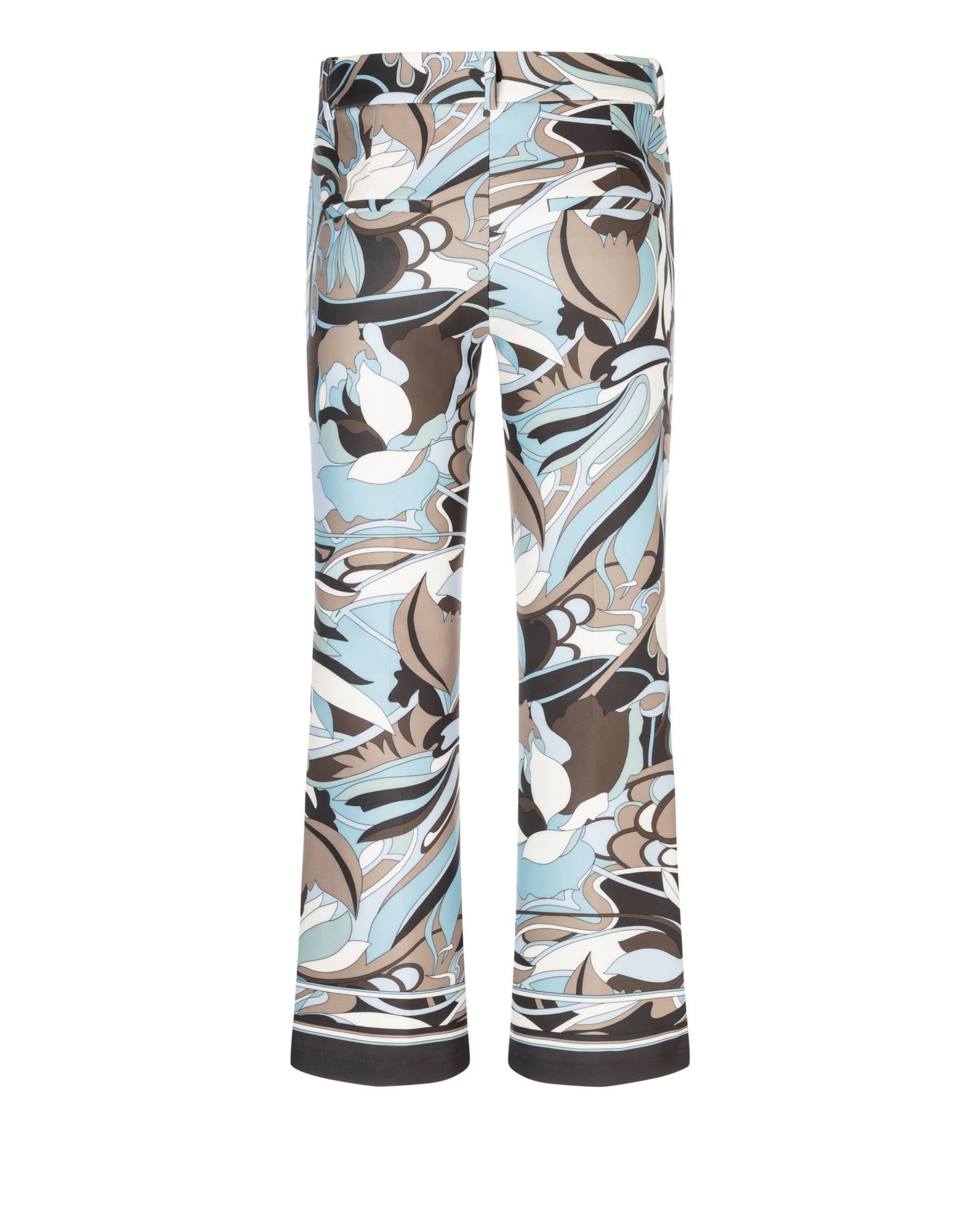 Francoise Cropped Fancy Sky Blue fra Cambio