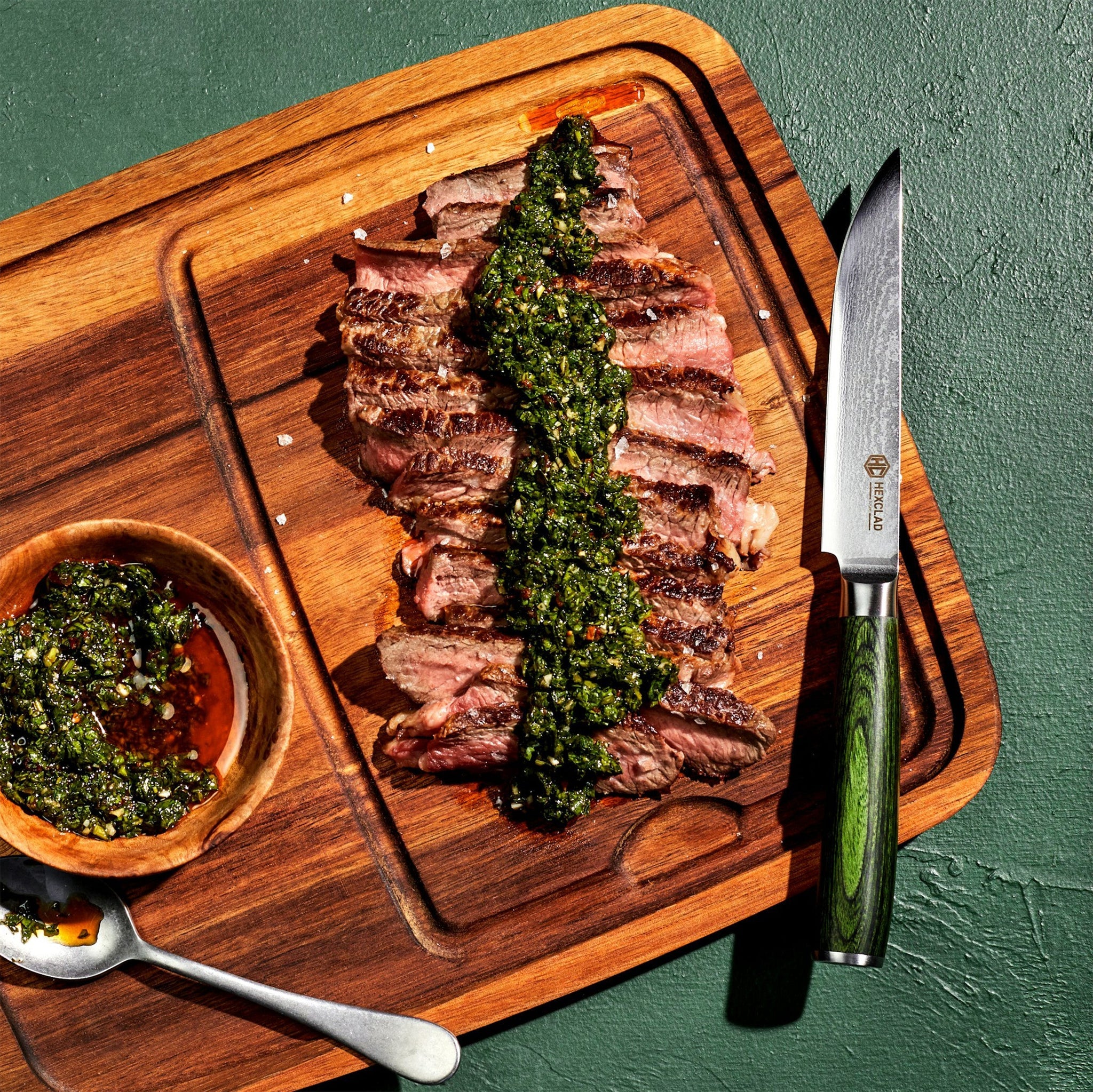 Biffknivsett fra Hexclad (4 stk)