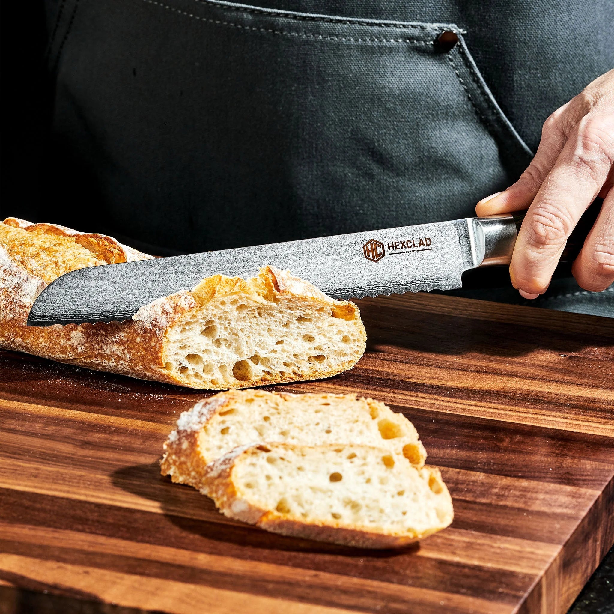 Brødkniv fra Hexclad (20 cm)