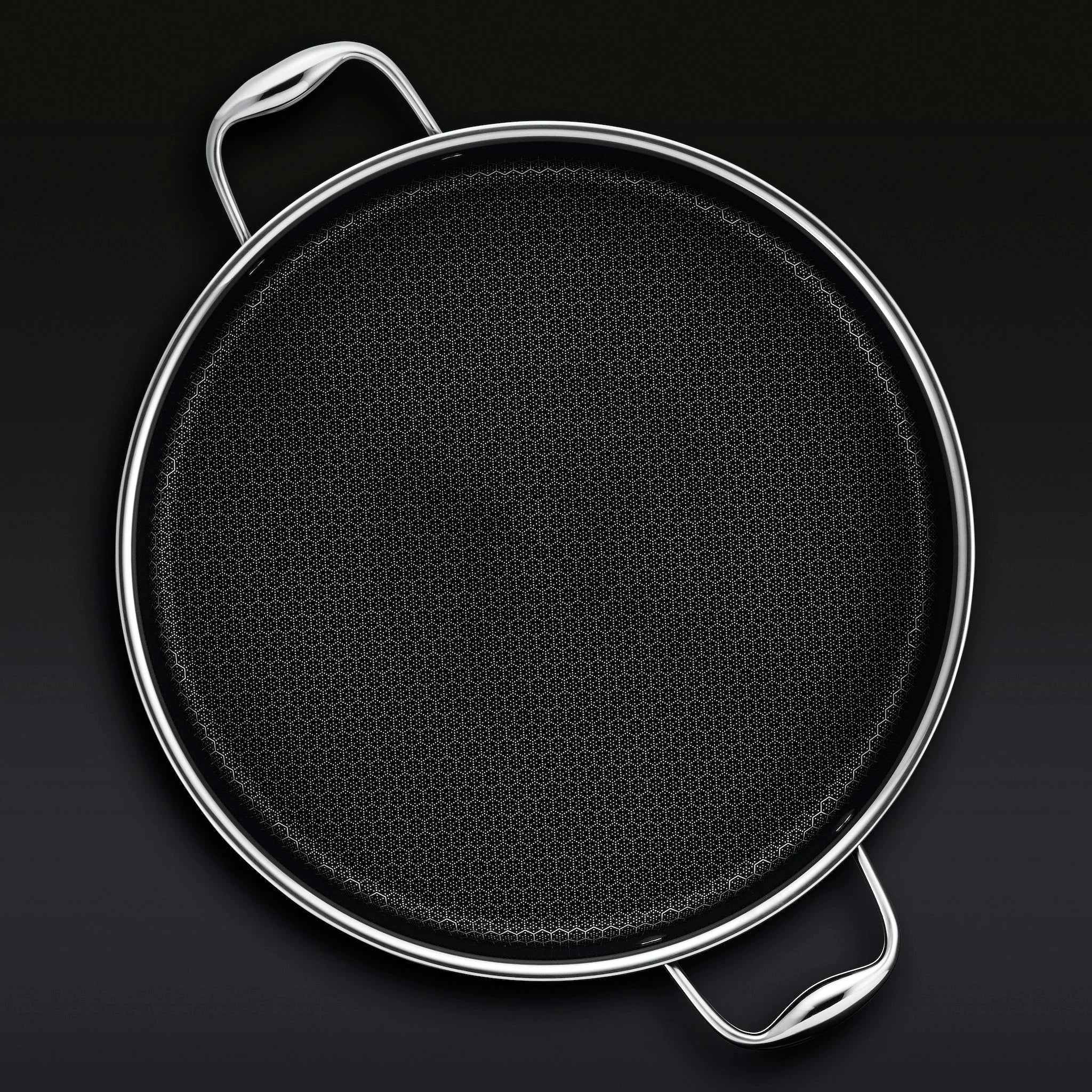 Dyp stekepanne med lokk fra Hexclad (30cm)