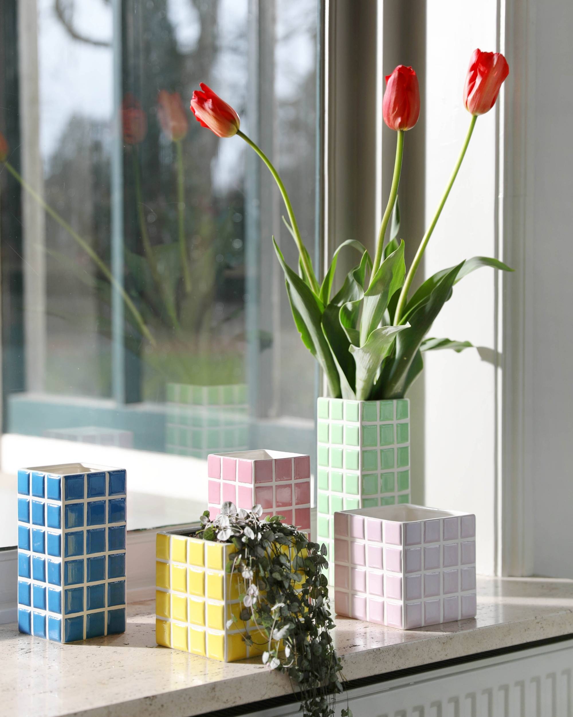 Potte, Tile rosa-lilla fra &Klevering