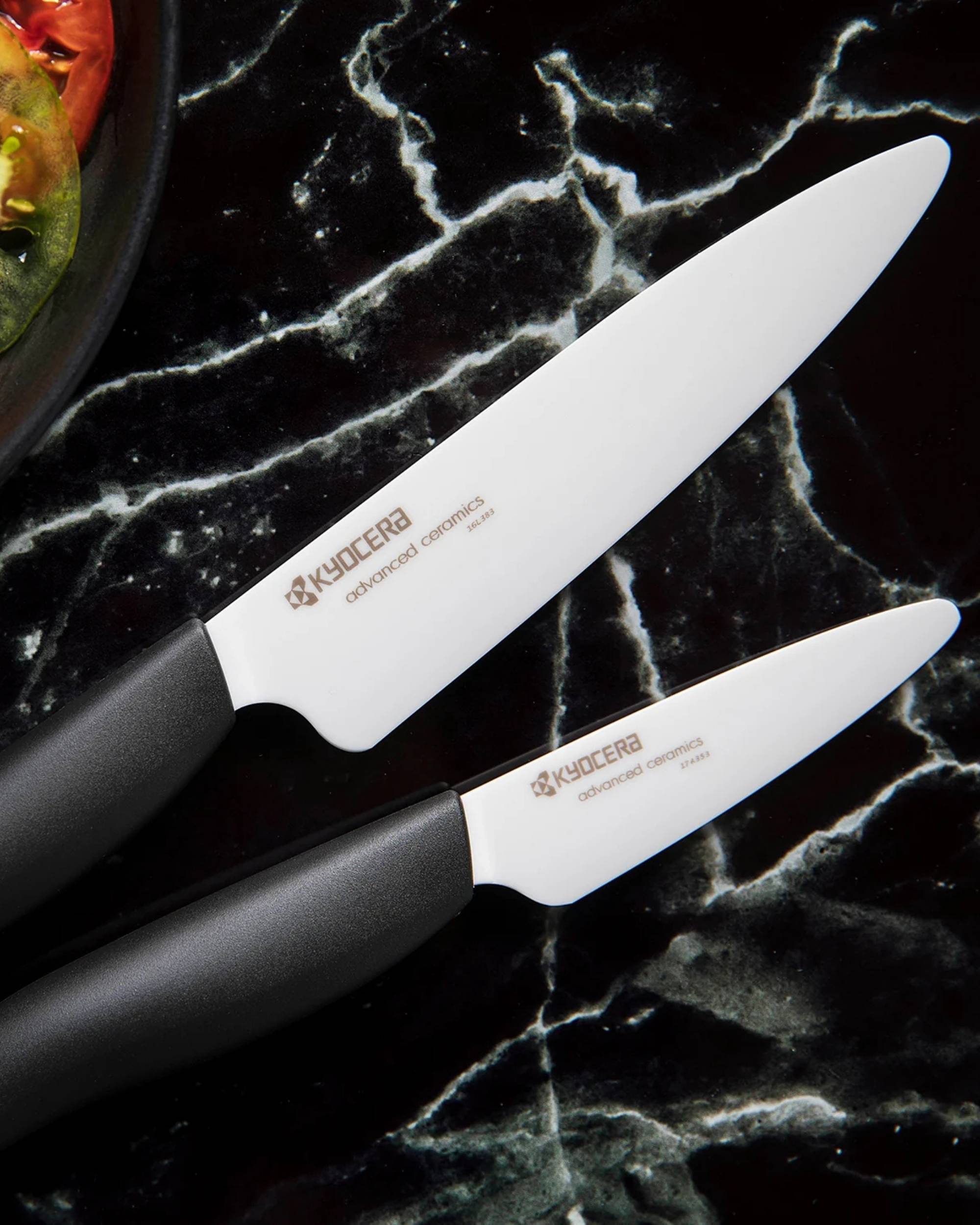 Kokkekniv, GEN fra Kyocera (hvitt blad)