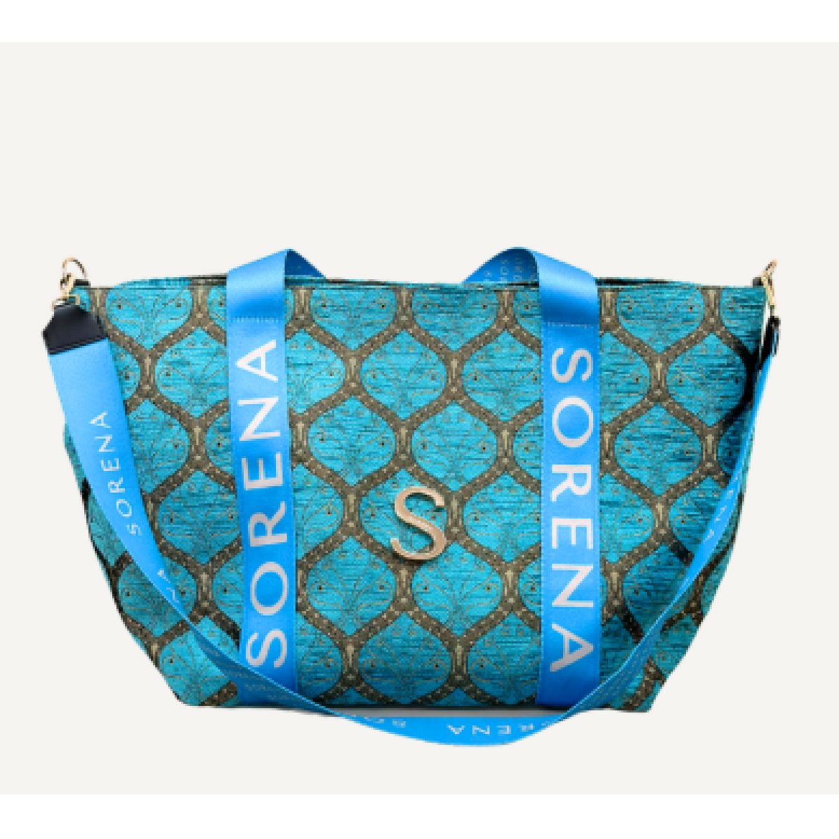 Likno weekendbag i fløyel fra Sorena