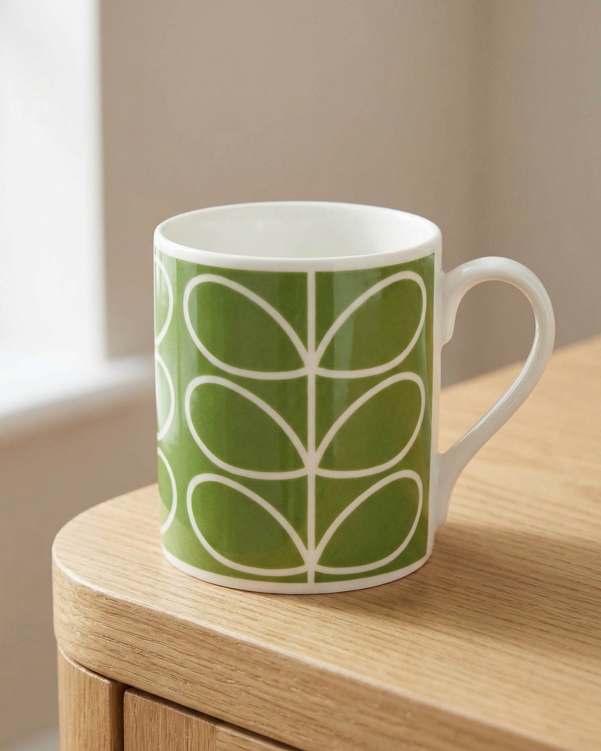 Linear Stem Green kopp fra Orla Kiely