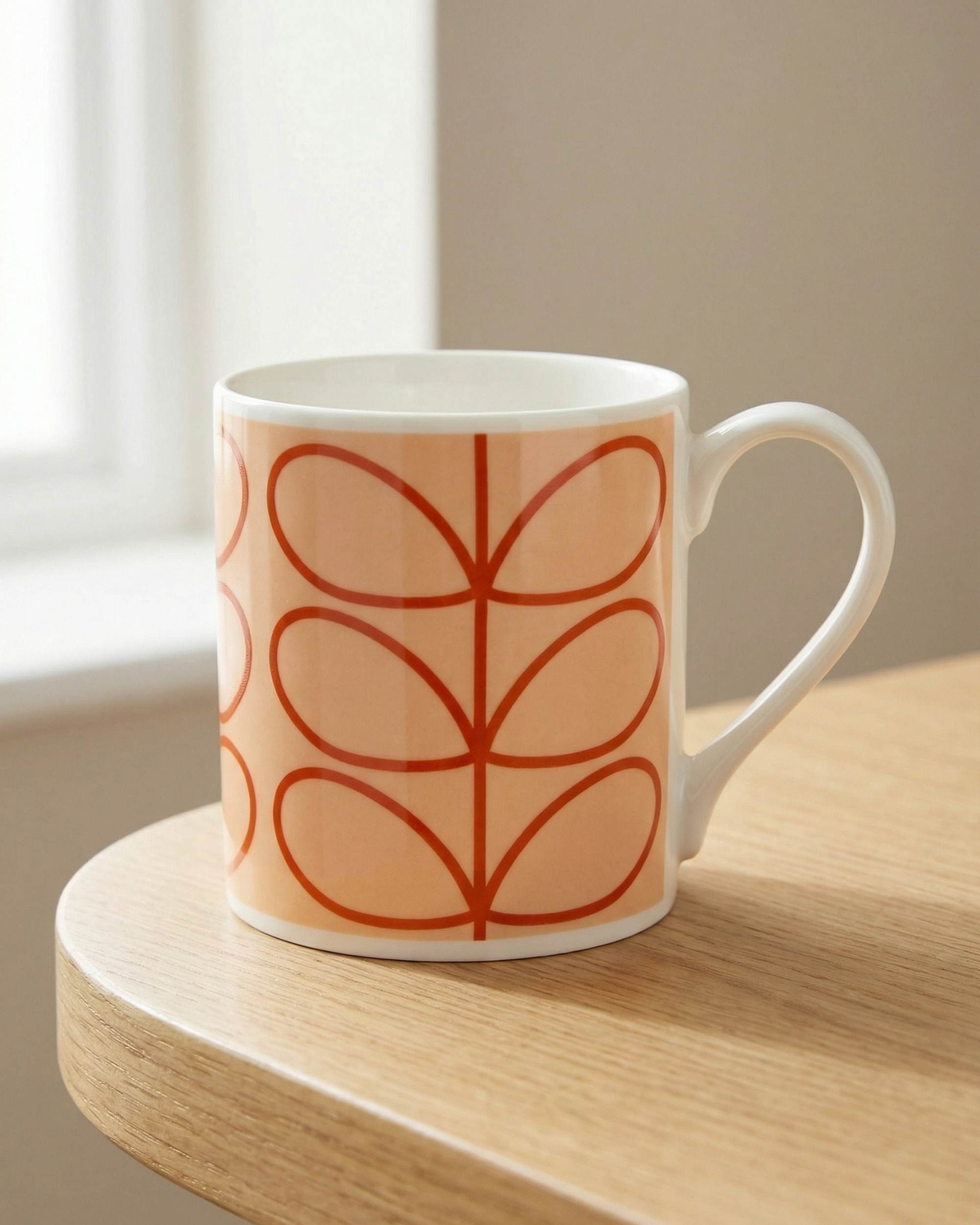 Linear Stem Tomato kopp fra Orla Kiely