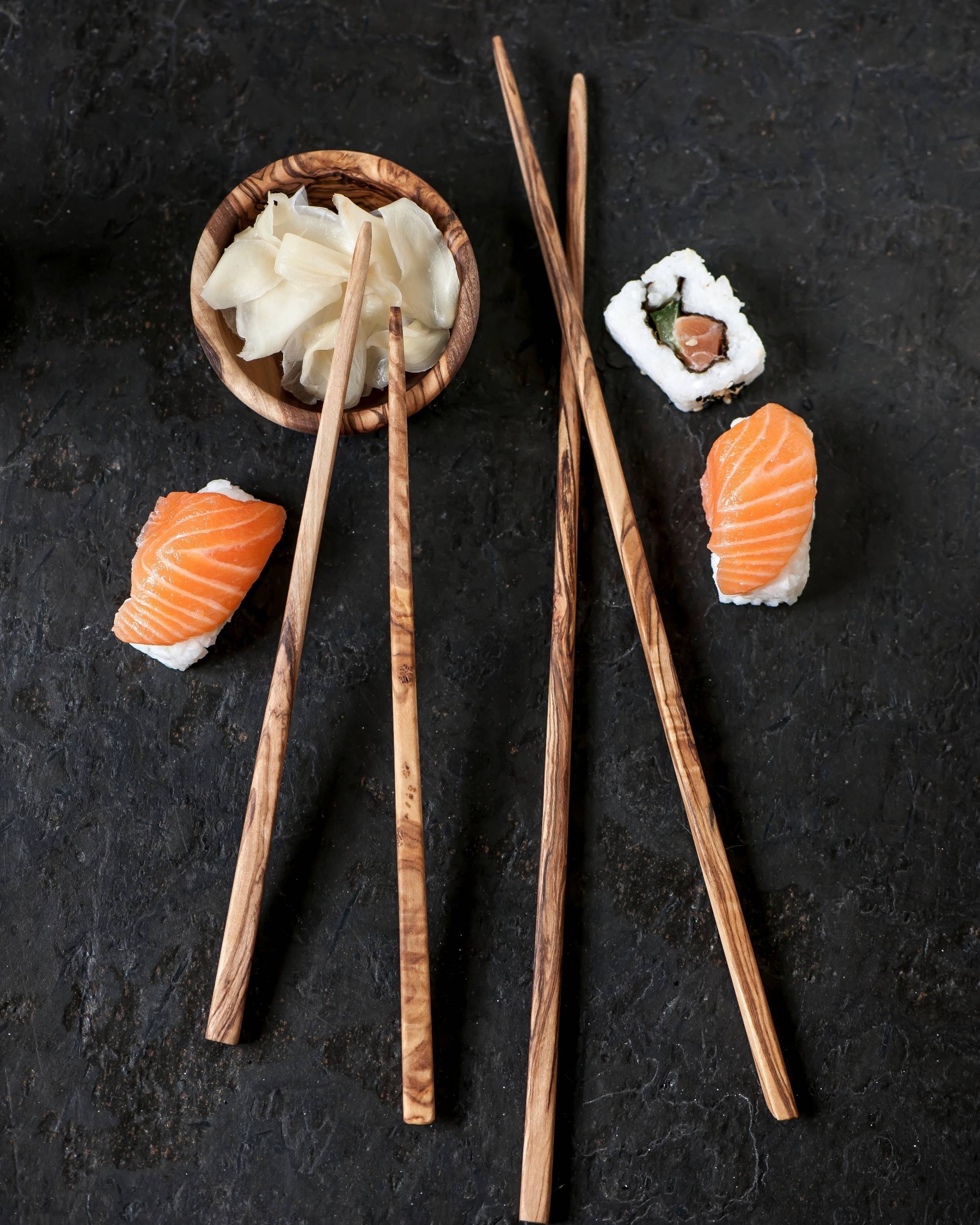 Sushipinner i tre fra OlivArte (35cm)