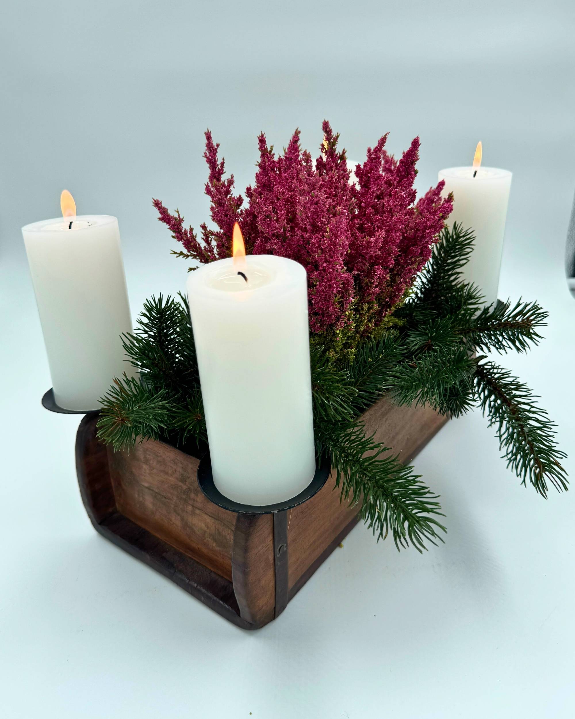 Murstensform m/4 lysholdere fra Sjælsø Nordic