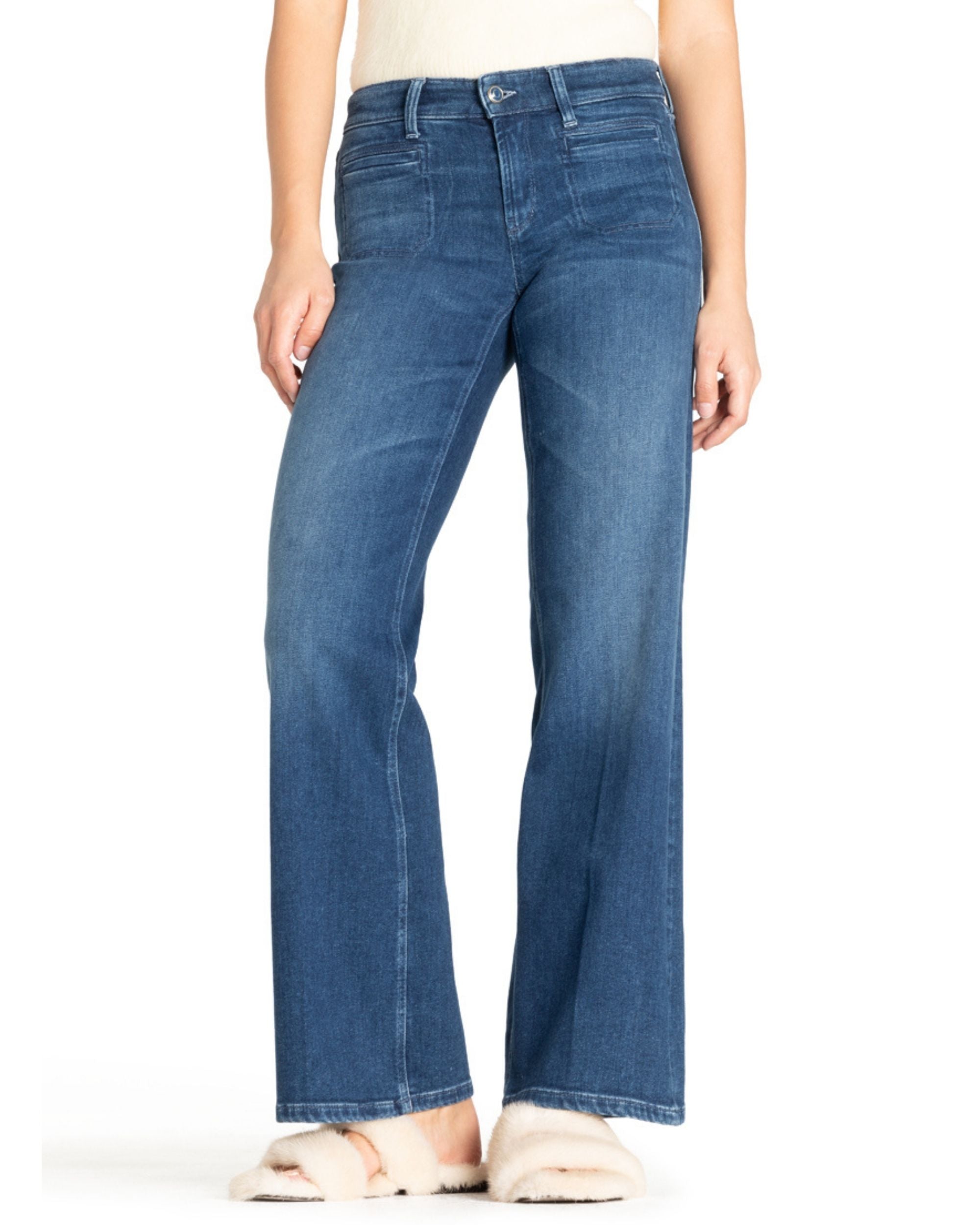 Tess Wide Leg Jeans fra Cambio