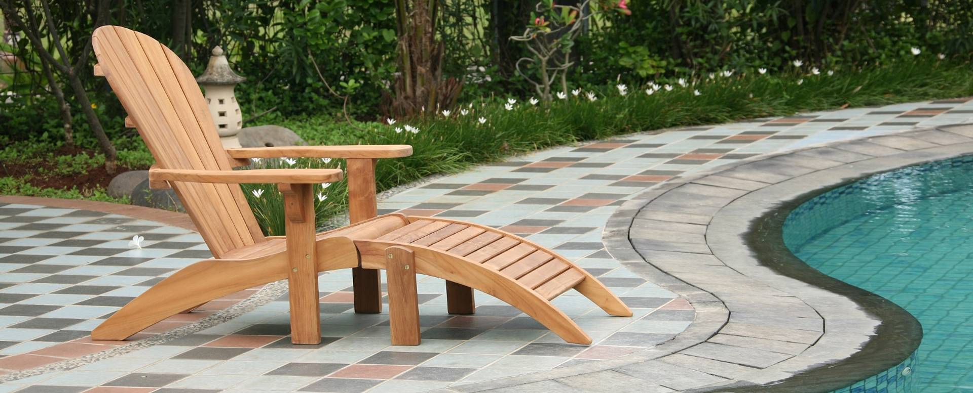 Newport Teak Adirondack Stol