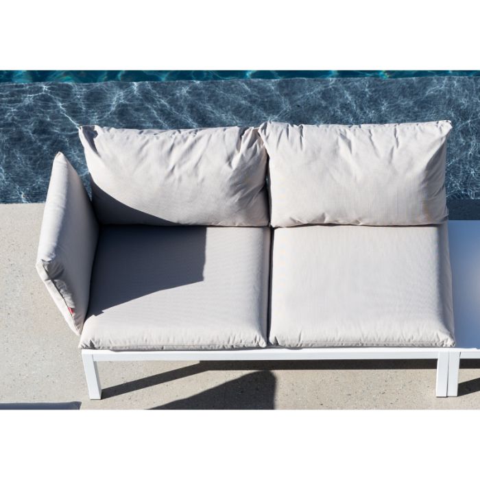 Eksempel pÄ dobbel sofa fra Fiam i Domino serien