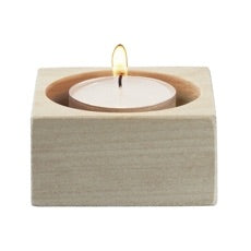 Telysholder i bøk, design Knud Holscher for Scanwood- R8 Design