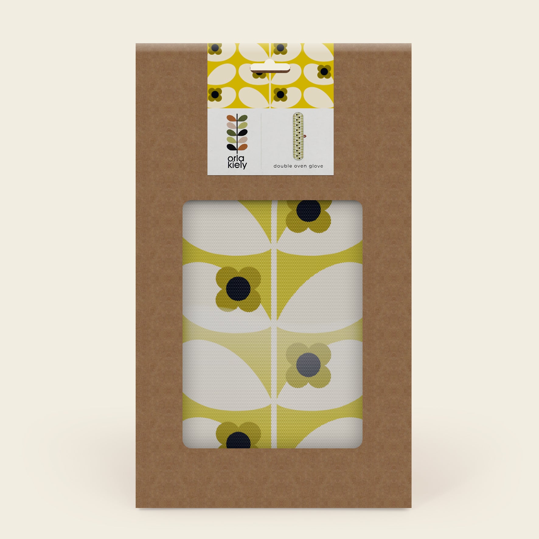 Dobbel Gryteklut Wild Rose Stem fra Orla Kiely
