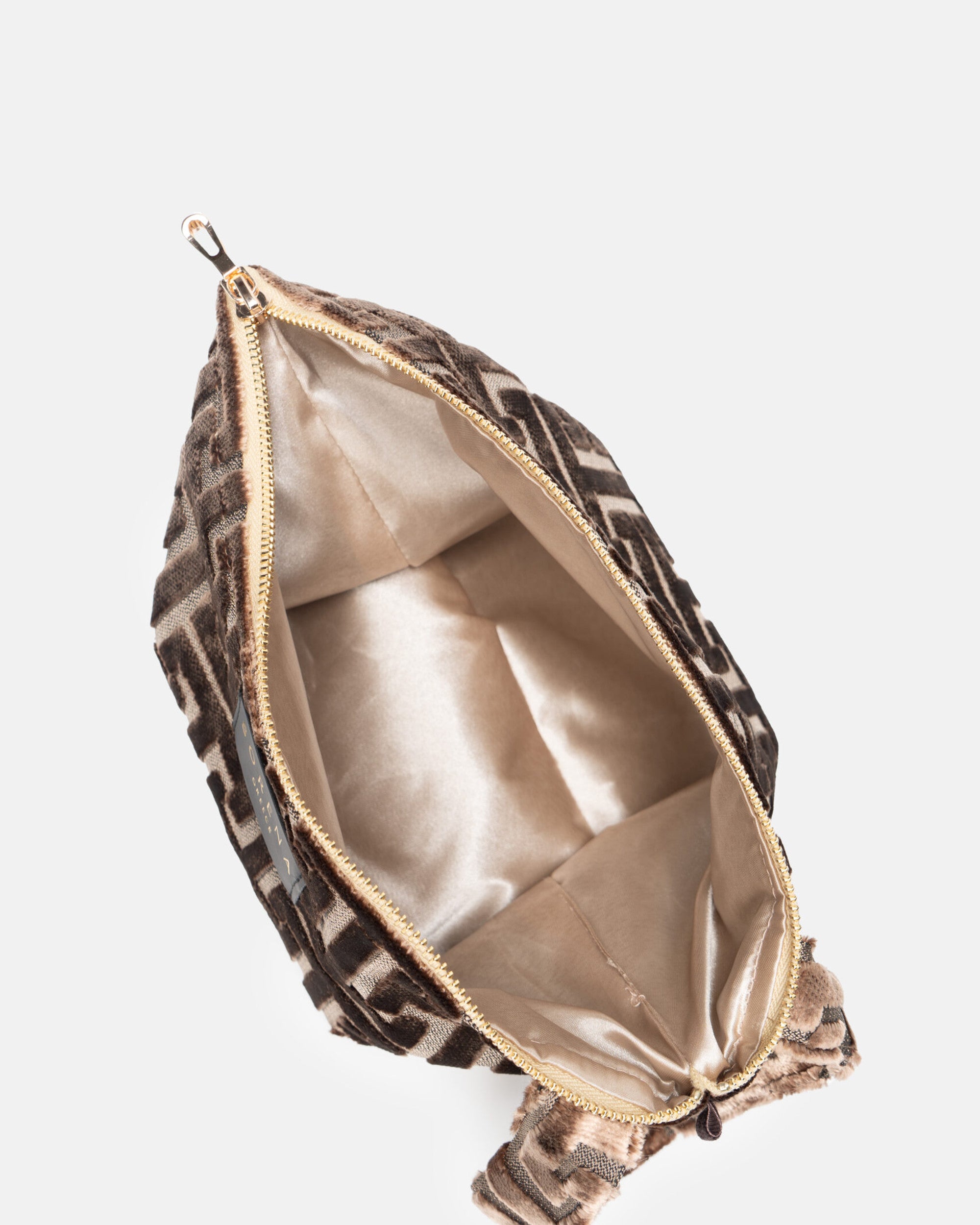 Calisti Clutch – Håndlaget Fløyelsveske i Premium Fløyel fra Sorena detaljbilde
