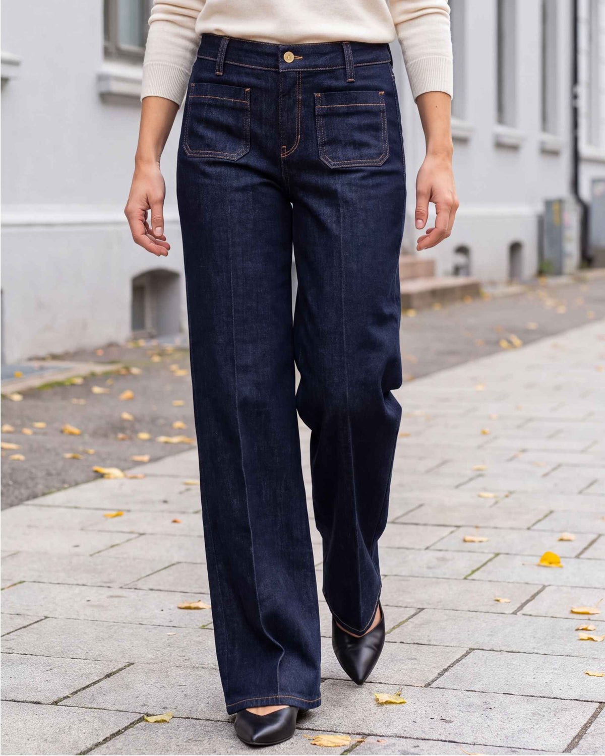 Amara Blue Denim Stretch fra Cambio