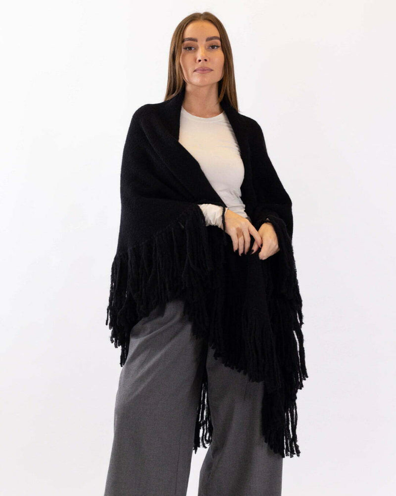 Daisy sjal fra Dehn design i svart