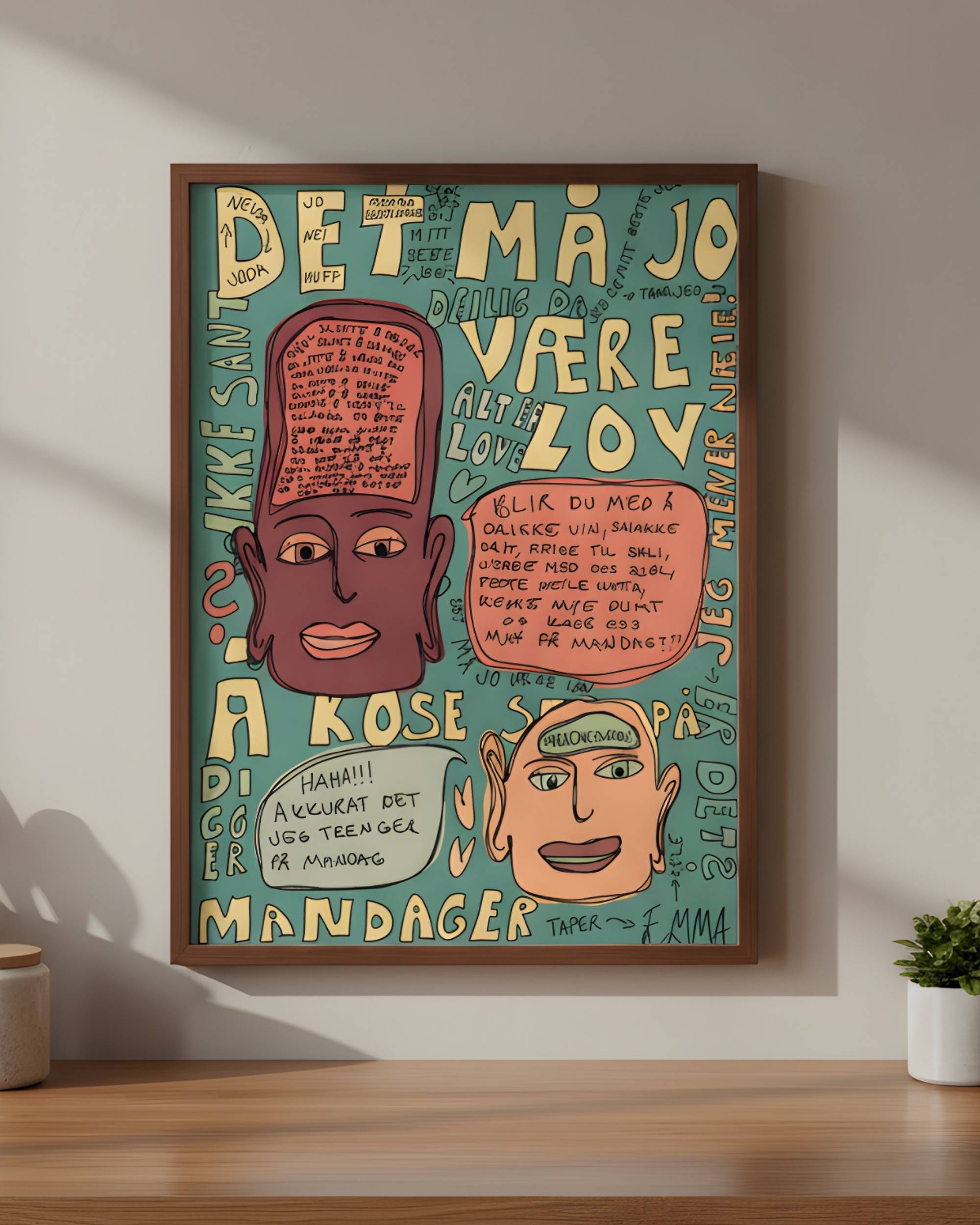 Det må være lov å kose seg på mandager