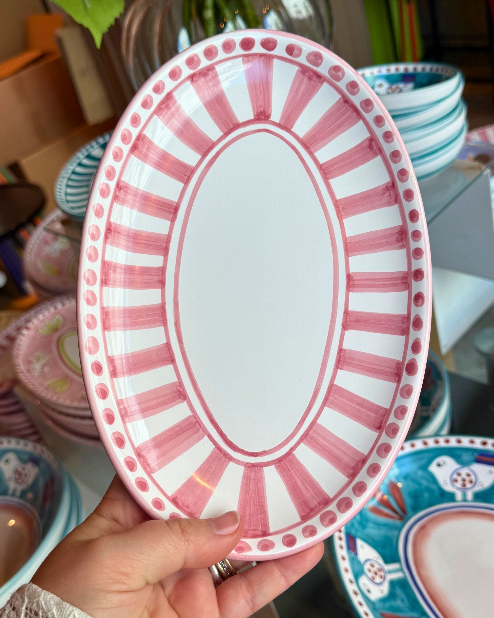 Linea Ovalt Fat 24cm