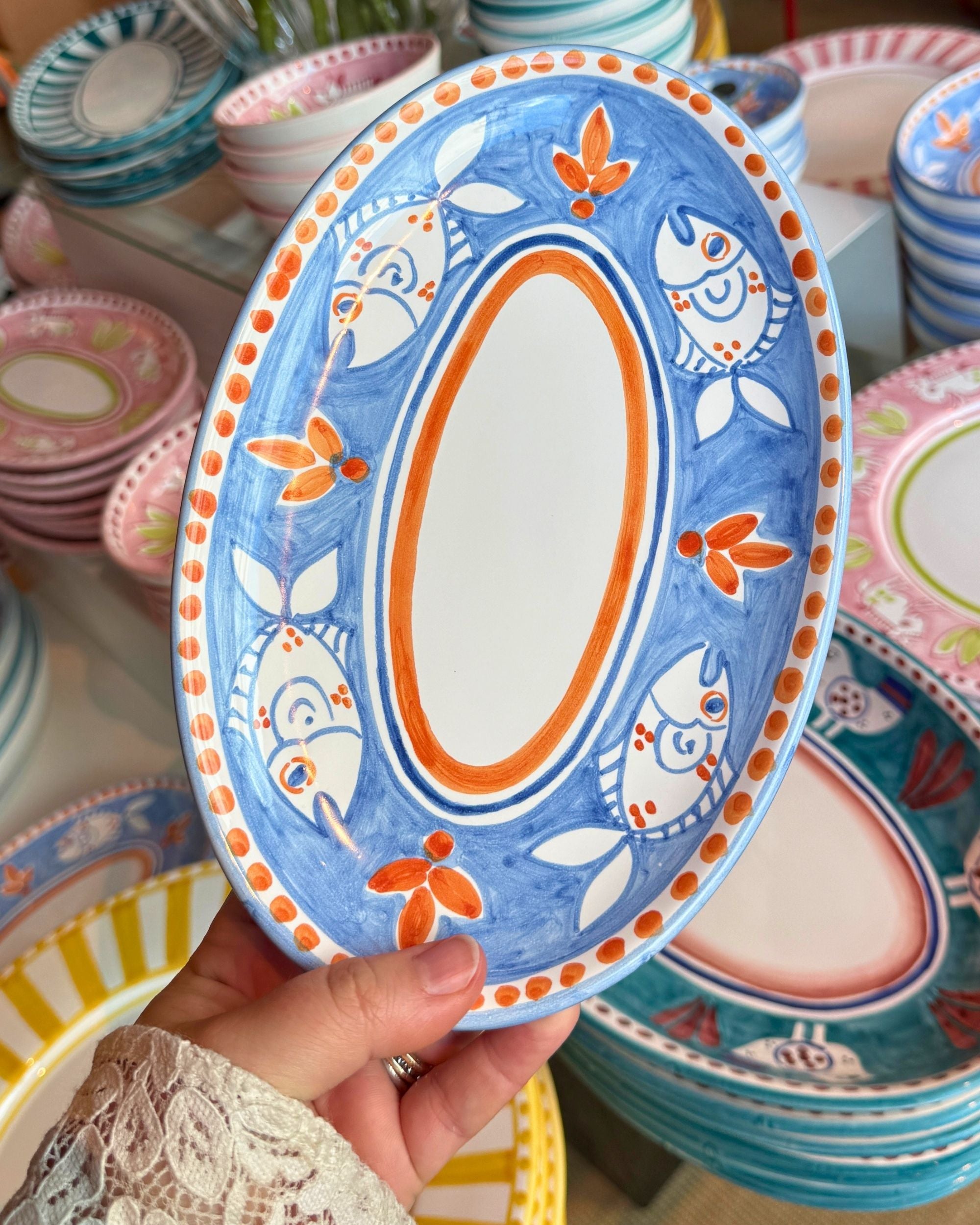 Amalfi Ovalt Fat 24cm