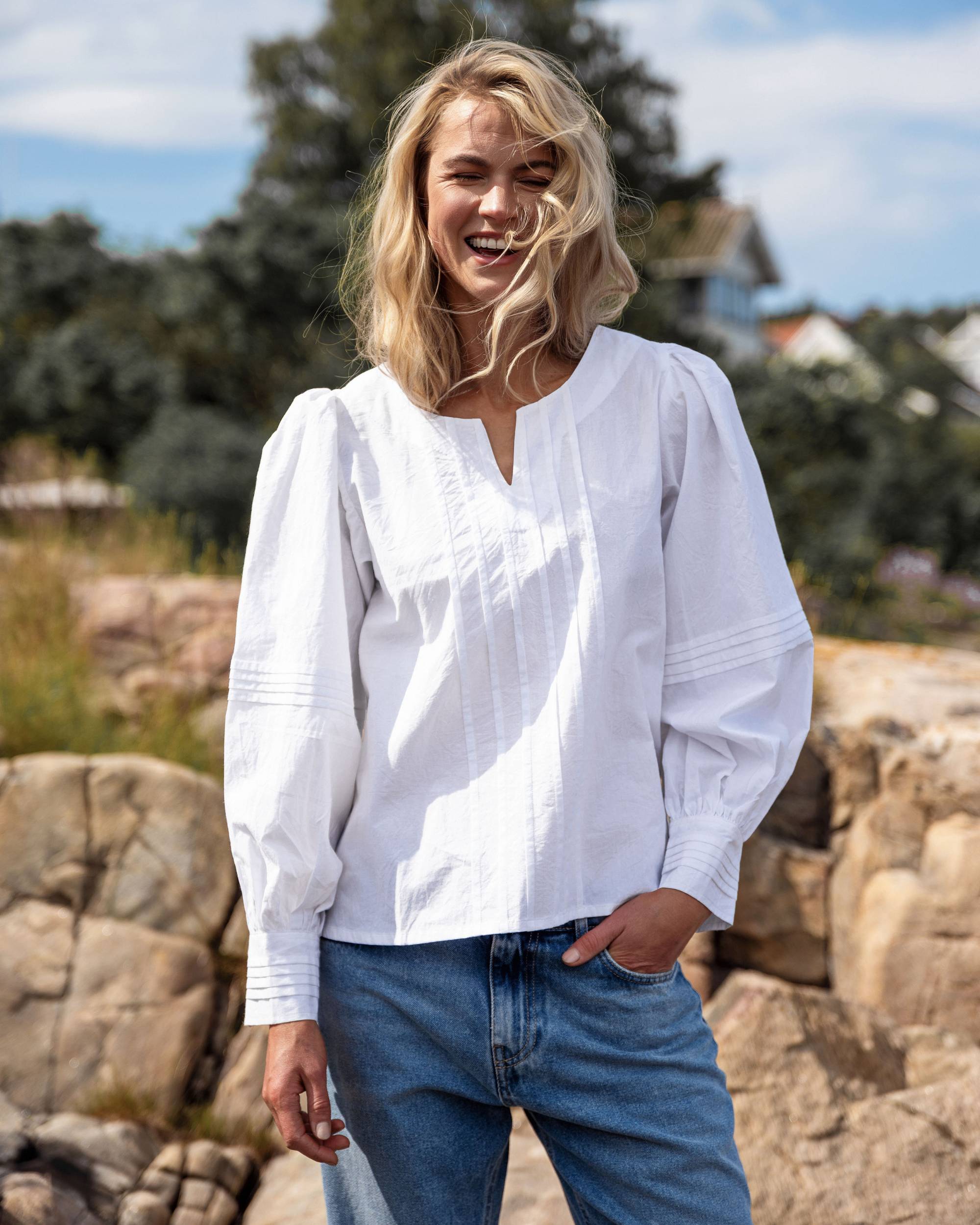 Elena bluse fra Close to My Heart