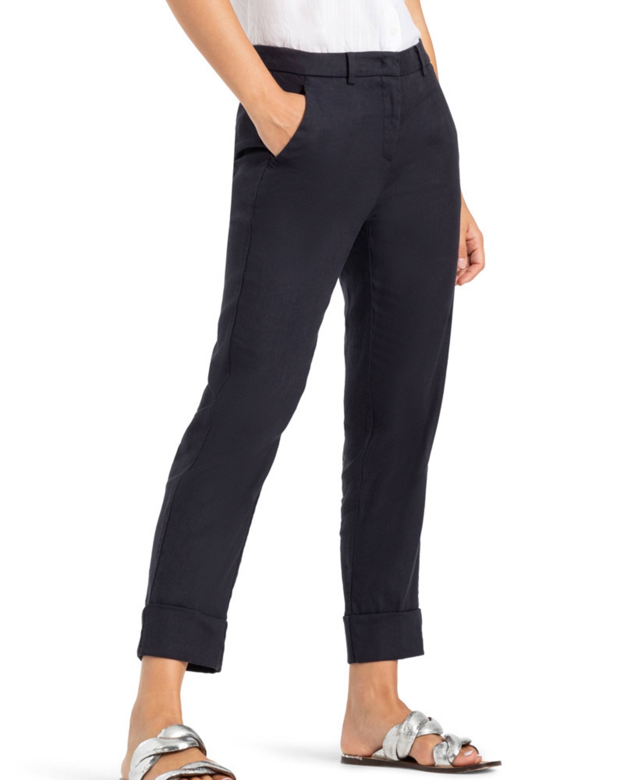 Krystal Summer Linen Svart fra Cambio
