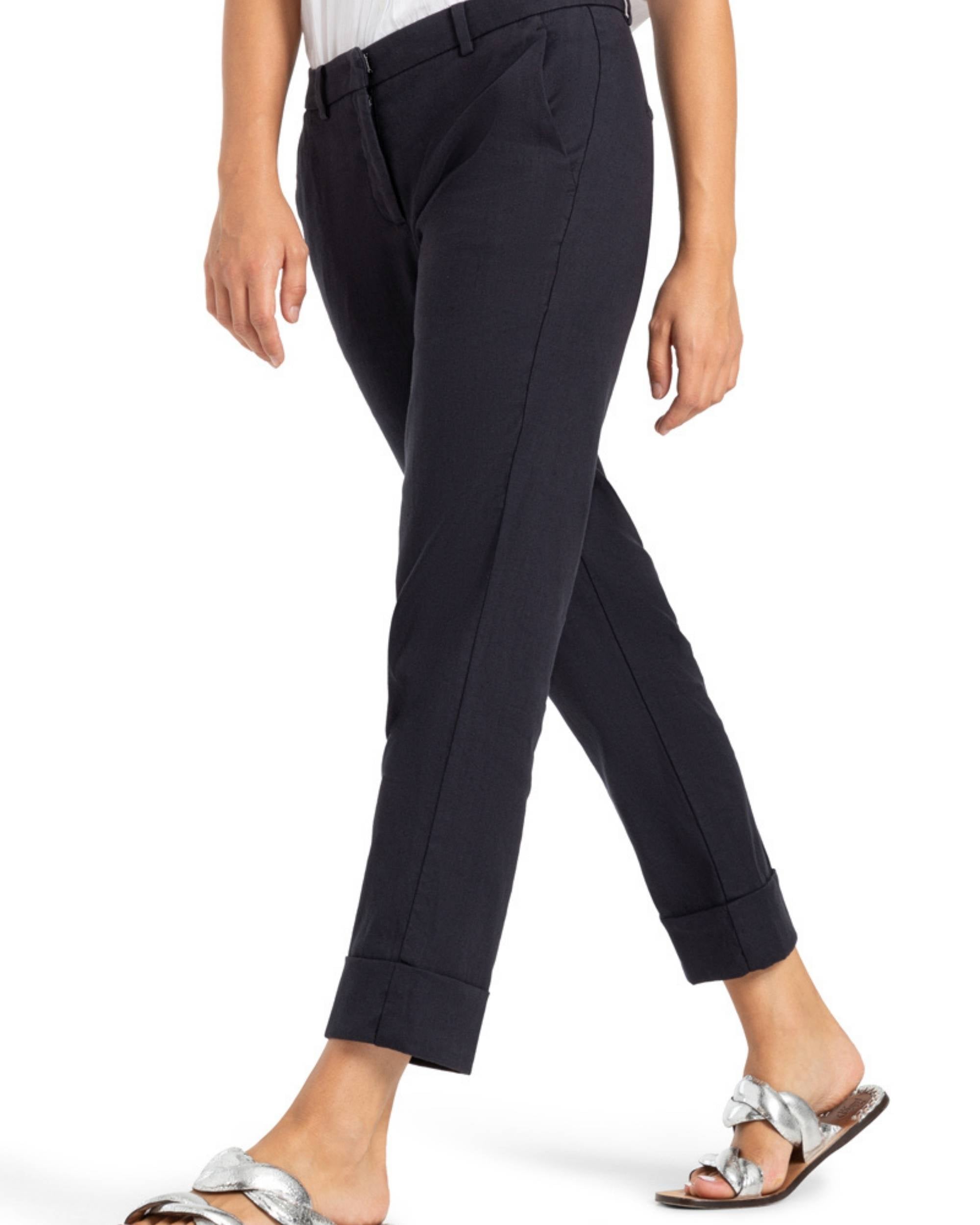 Krystal Summer Linen Svart fra Cambio
