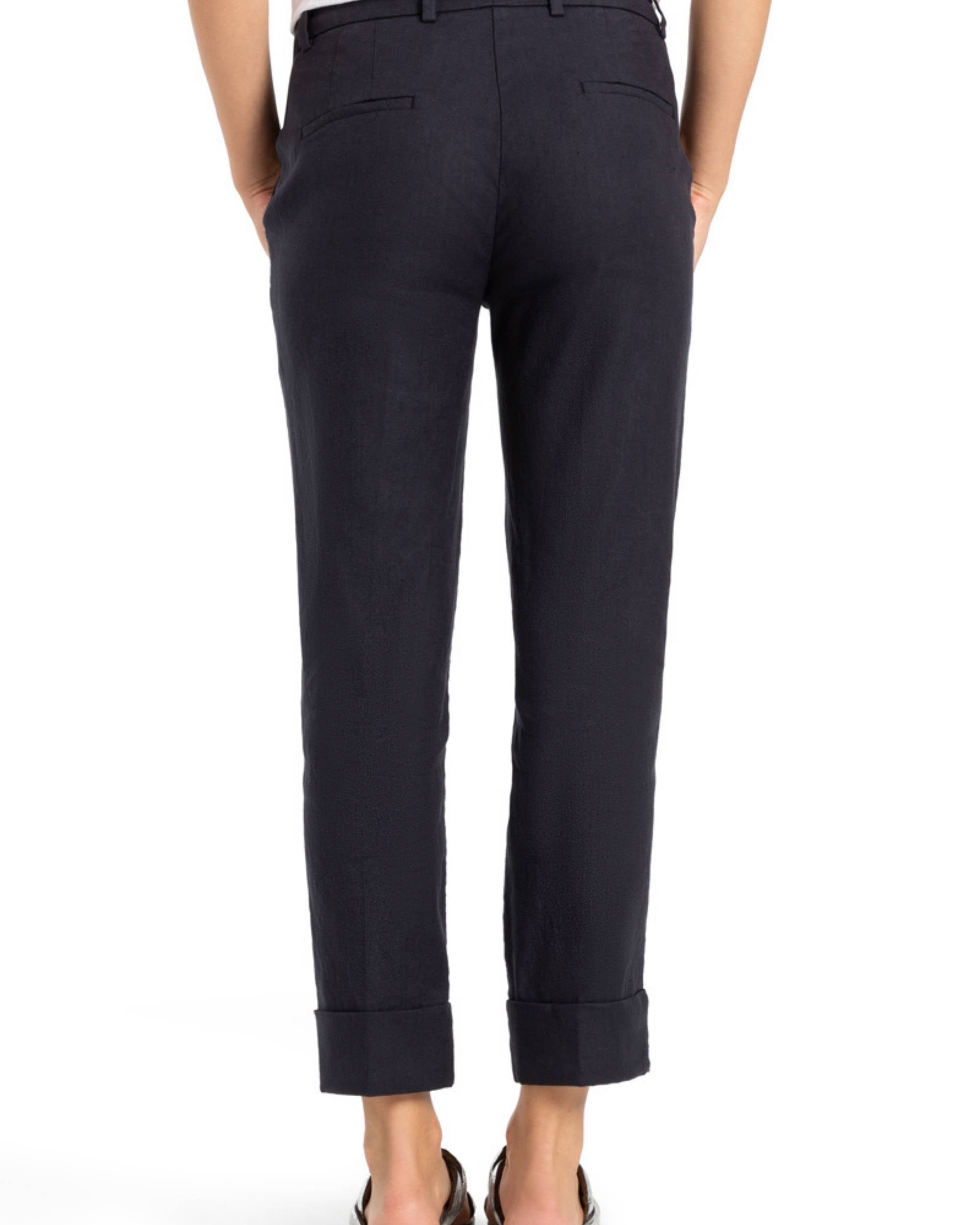 Krystal Summer Linen Svart fra Cambio