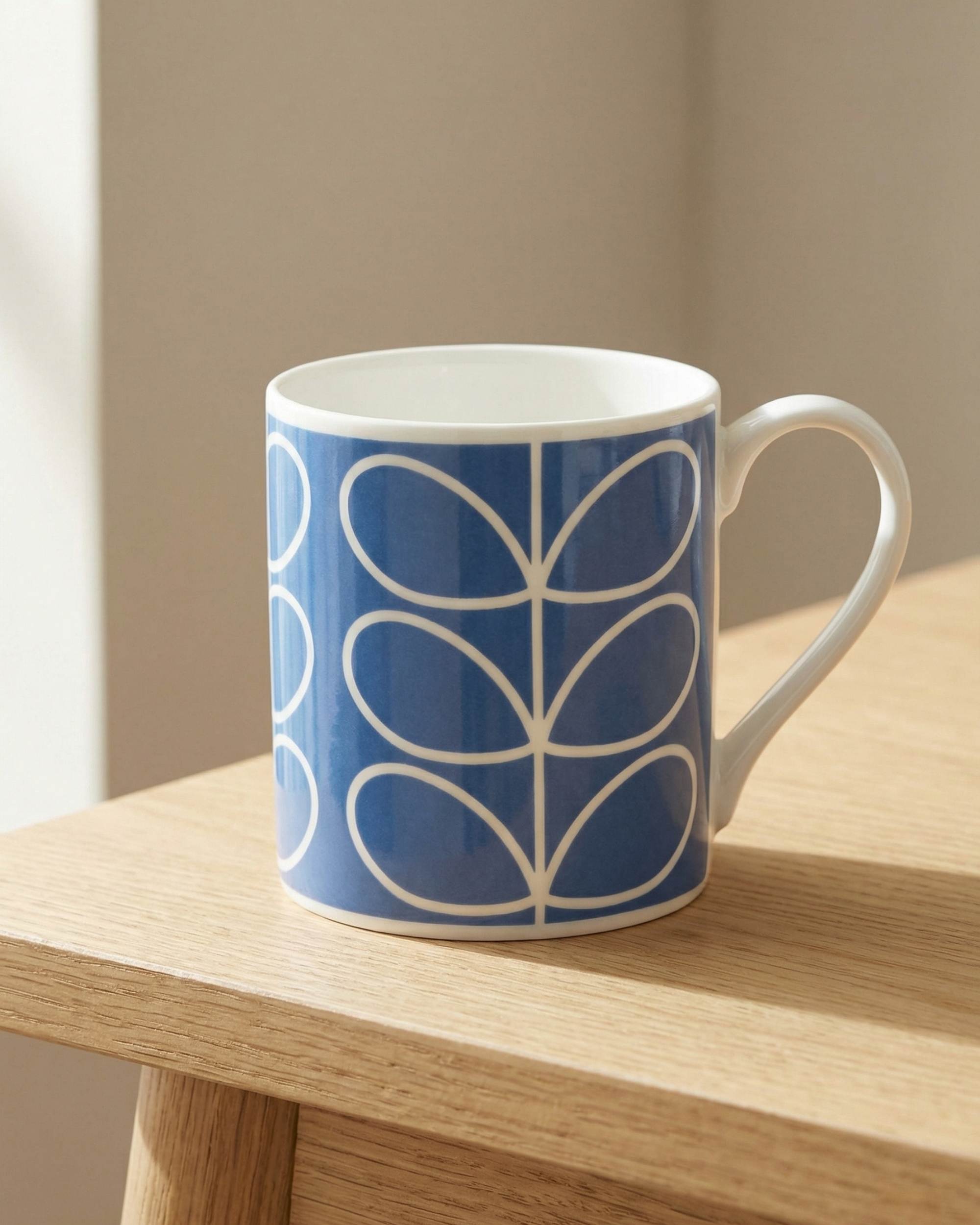 Linear Stem Blue kopp fra Orla Kiely