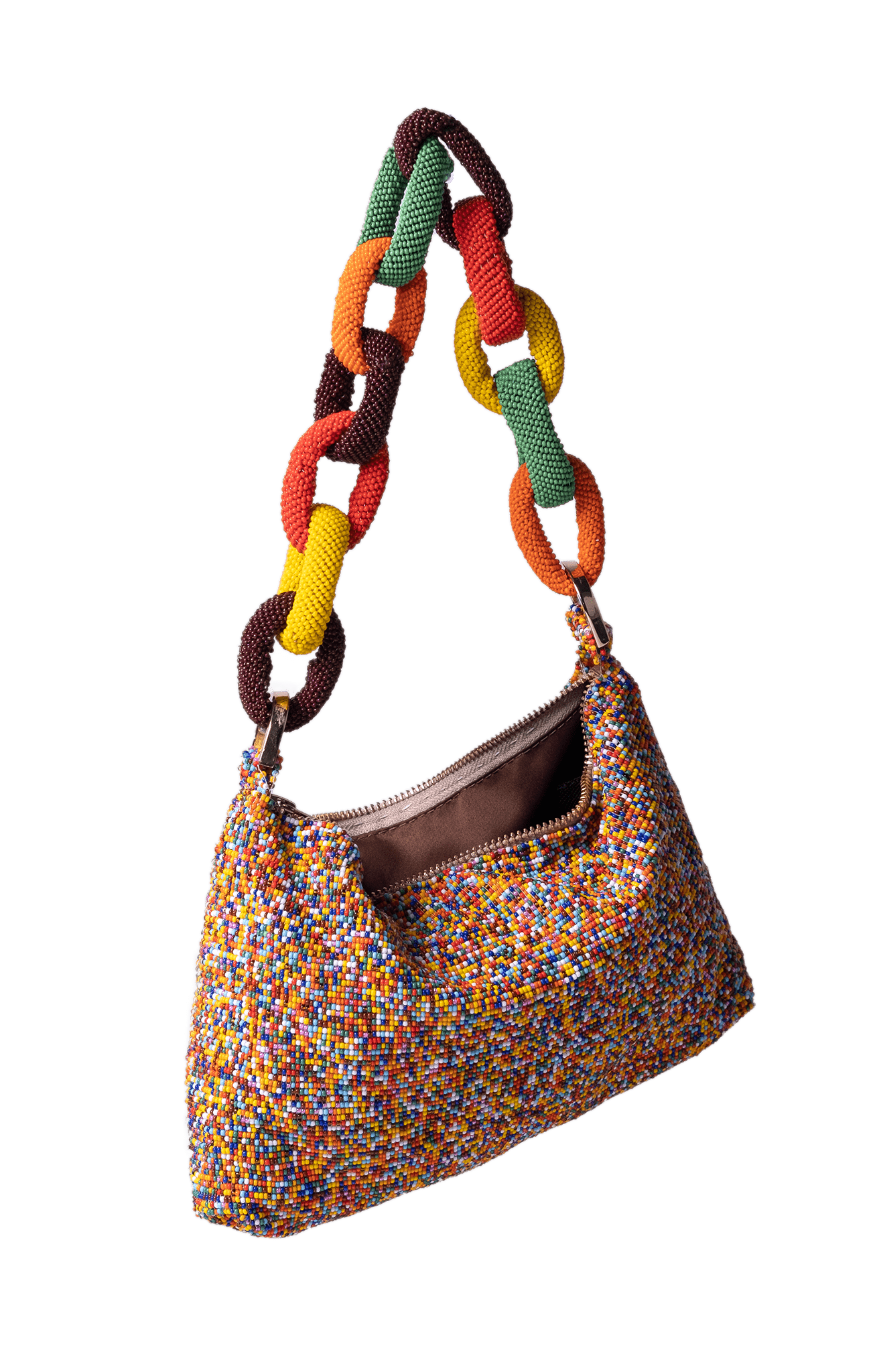 Chaquira Chain Baguette -  Multi Dark