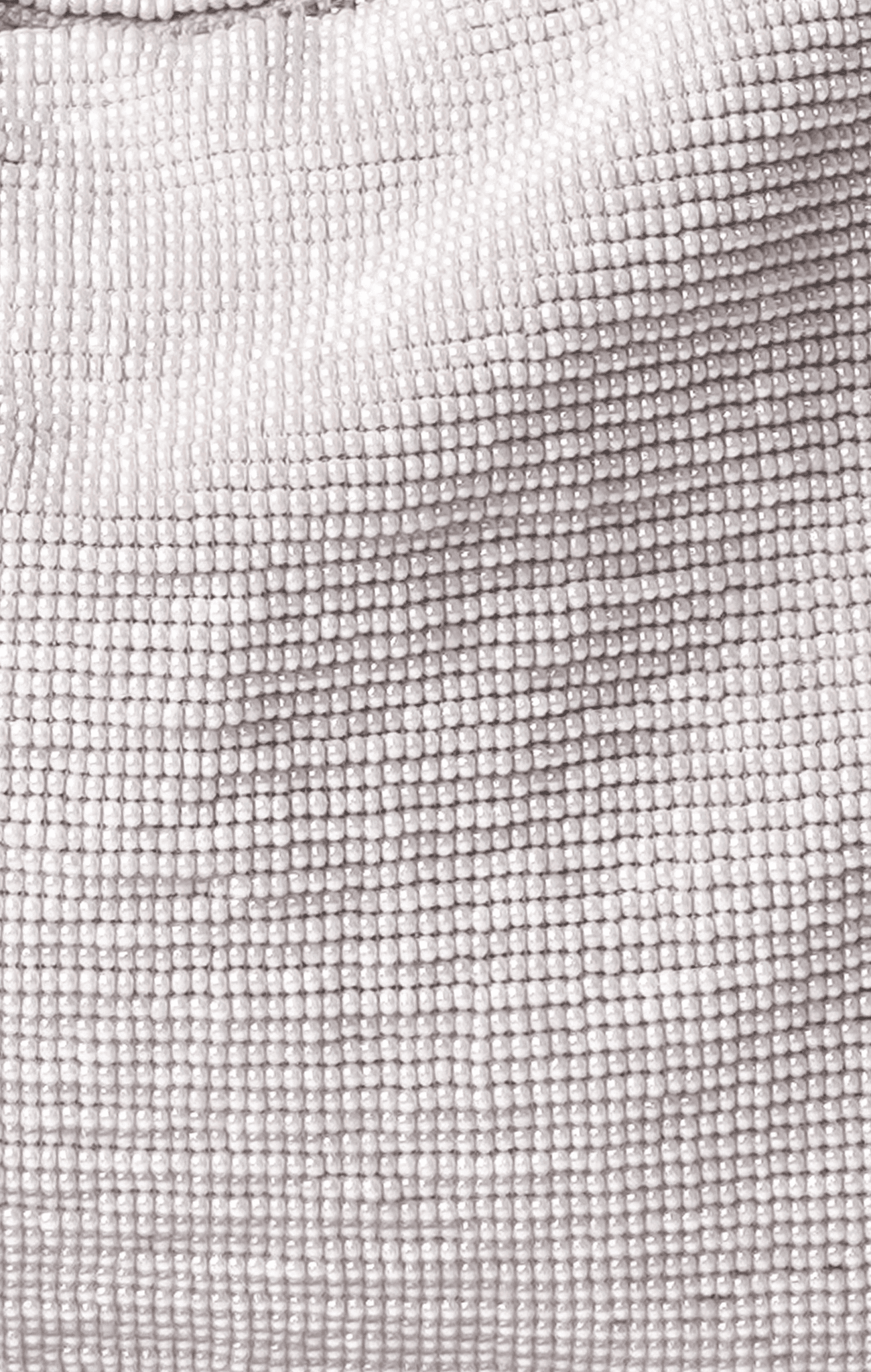 Beaded Loop Link Baguette - Creme Creme