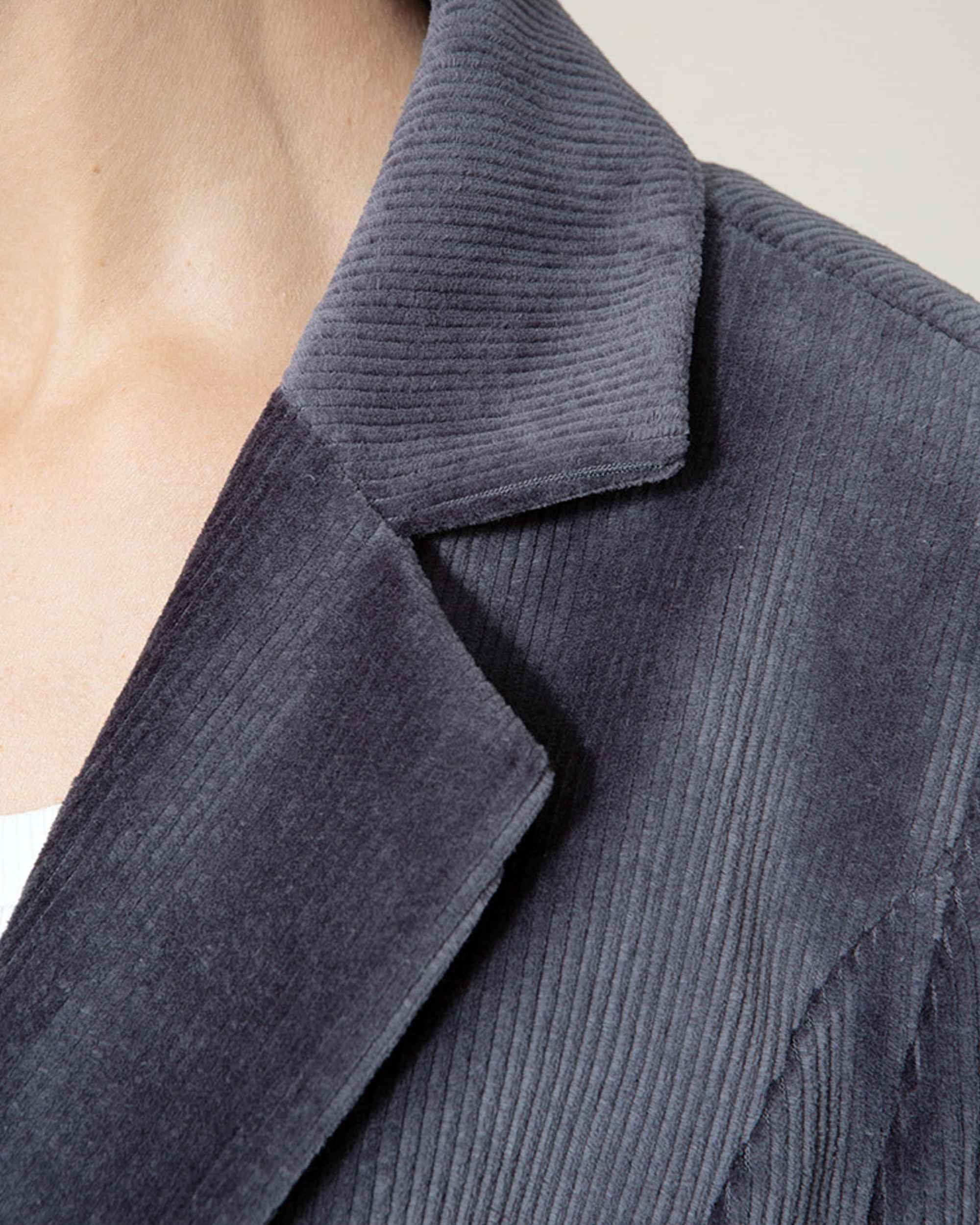 Blazer i Jersey Cord fra Catnoir, Blå