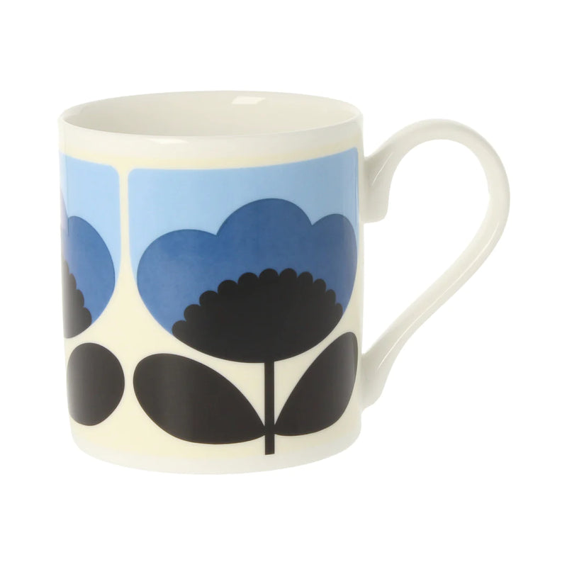 Kopp Spring Bloom Blue fra Orla Kiely