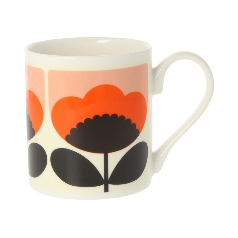 Kopp Spring Bloom Orange fra Orla Kiely