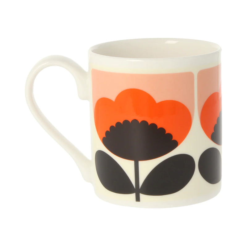 Orla Kiely kopp Spring Bloom Orange