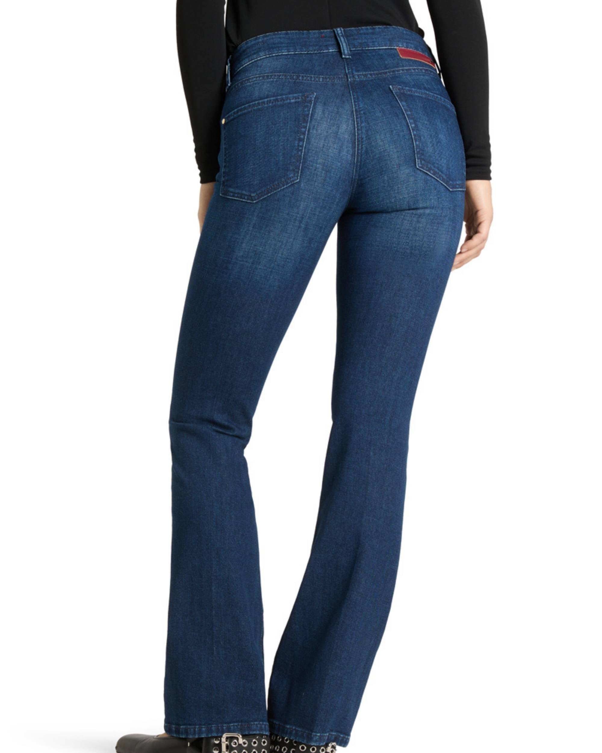 Paris Flared  Schmuckdetail Jeans fra Cambio